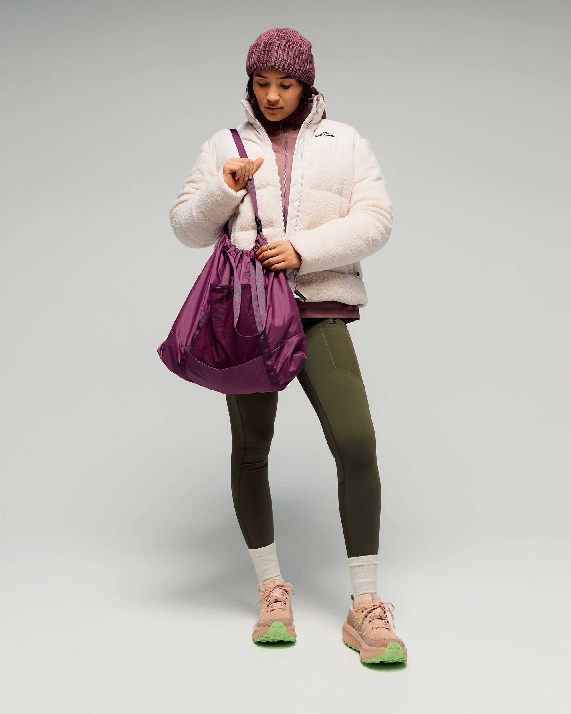 Women's Epiq Hybrid Fleece Jacket - Shroom - Image 4