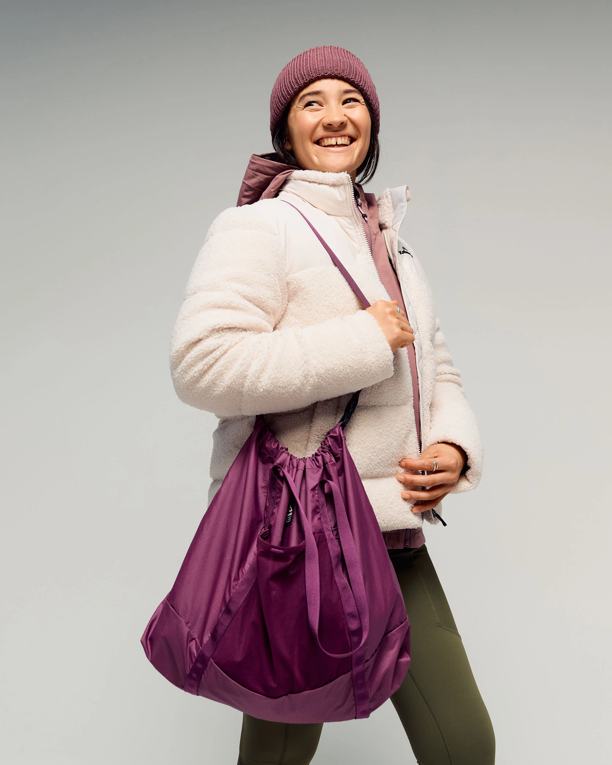Women's Epiq Hybrid Fleece Jacket - Shroom - Image 5