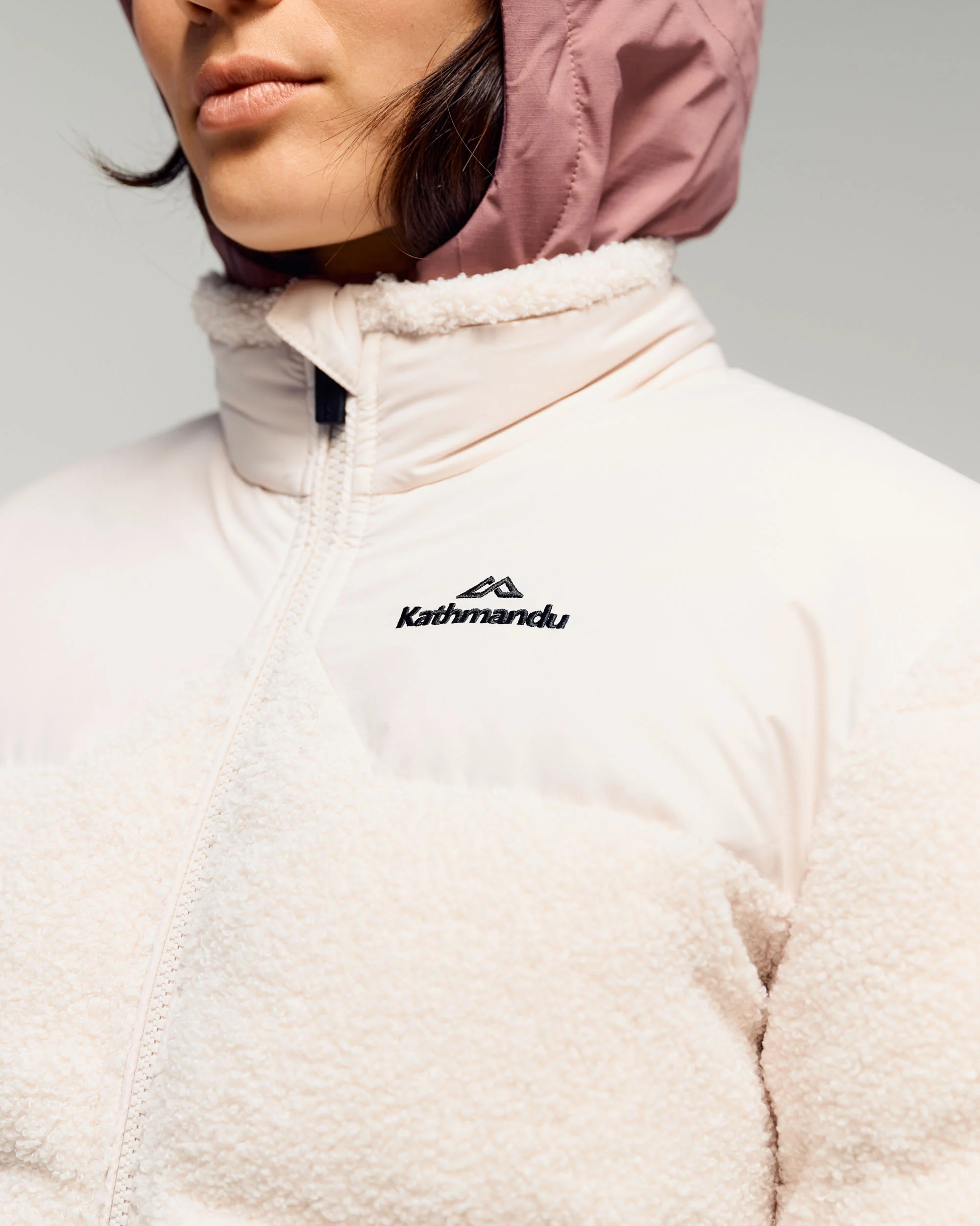 Women's Epiq Hybrid Fleece Jacket - Shroom - Image 7