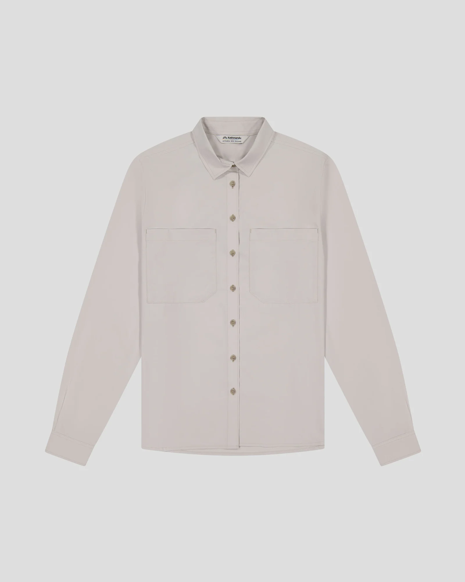 Women’s Flight Stretch Long Sleeve Shirt  -  Shroom - Image 4