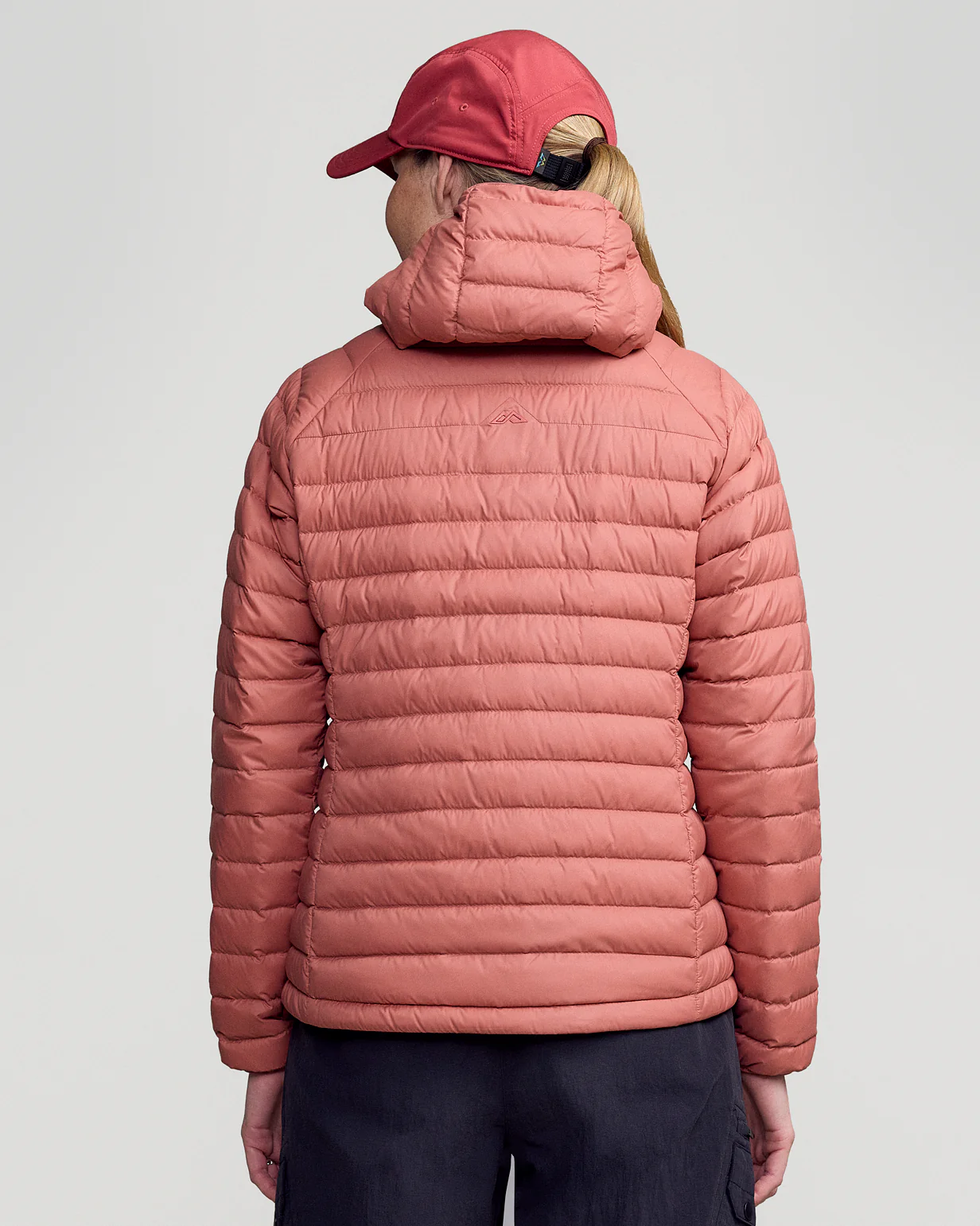 Women's Heli Down Hooded Jacket v3 - Clay - Image 4