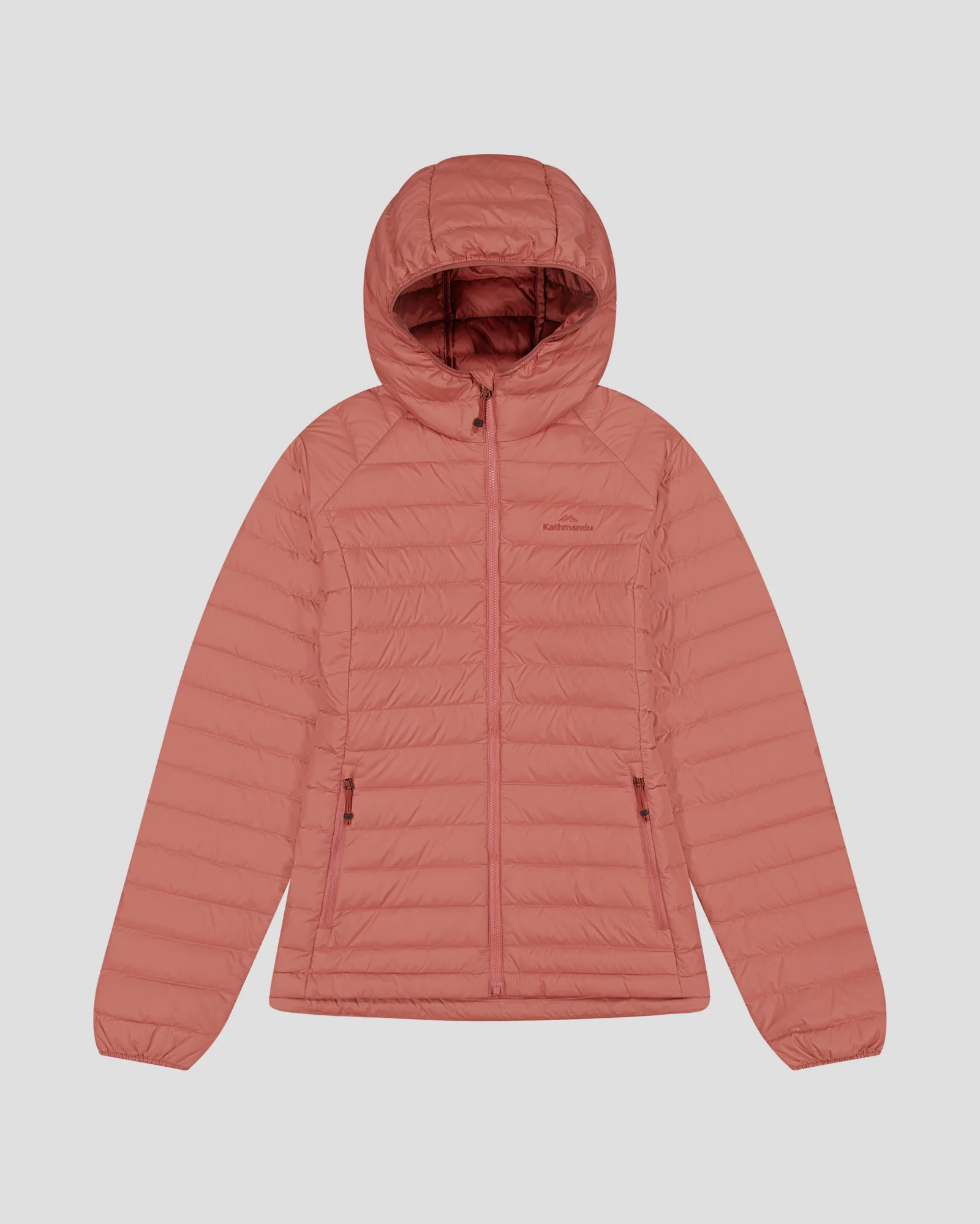Women's Heli Down Hooded Jacket v3 - Clay - Image 8