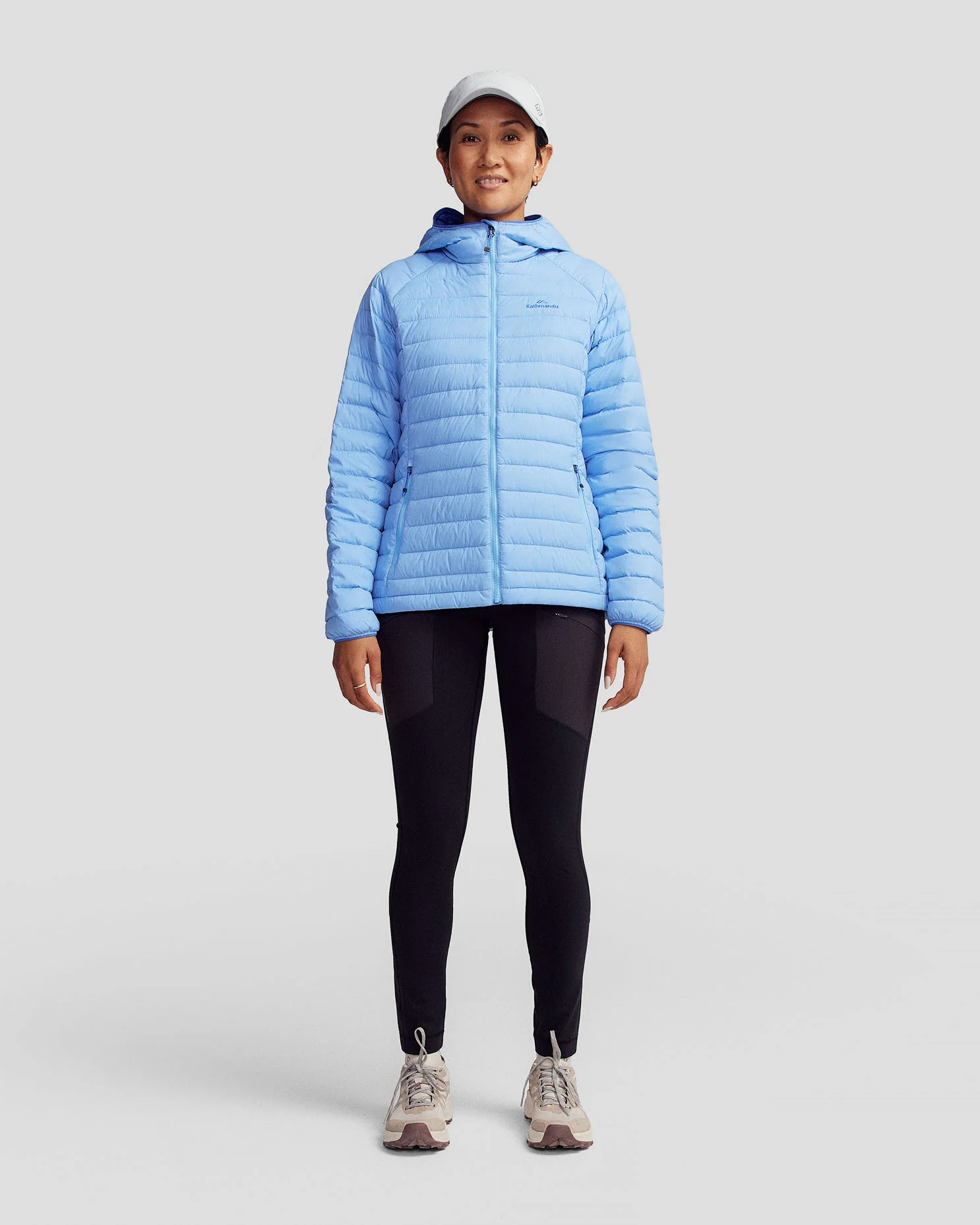 Women's Heli Down Hooded Jacket v3 - Peri - Image 2