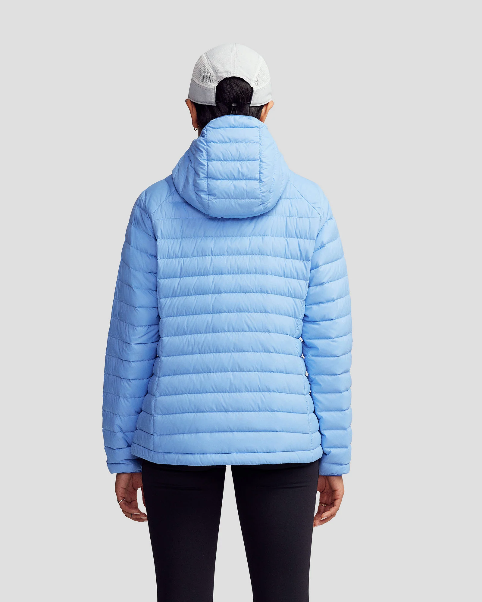 Women's Heli Down Hooded Jacket v3 - Peri - Image 4