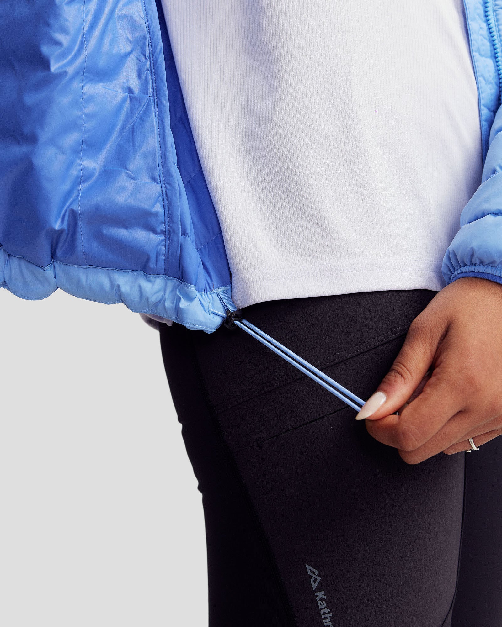 Women's Heli Down Hooded Jacket v3 - Peri - Image 6