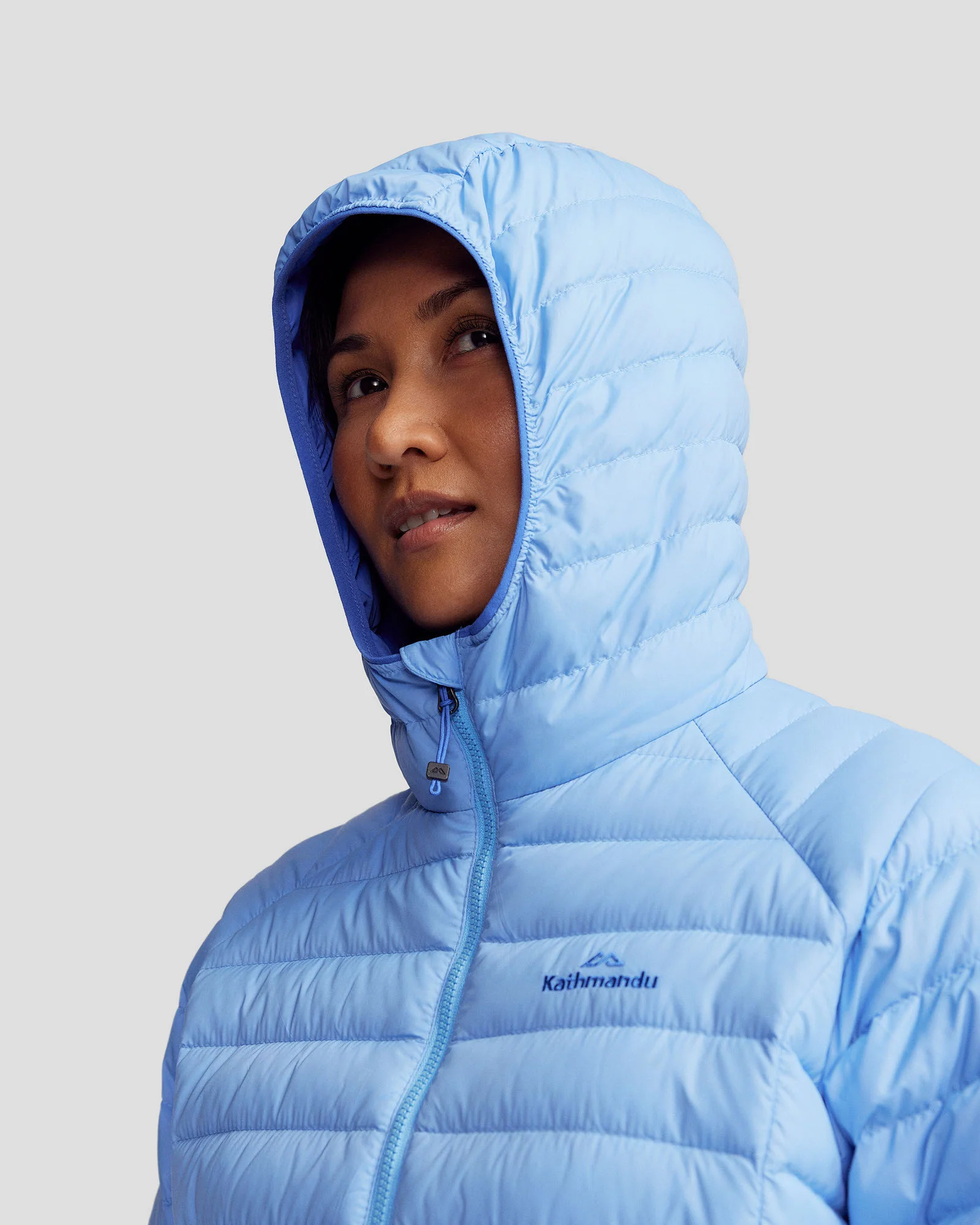 Women's Heli Down Hooded Jacket v3 - Peri - Image 7