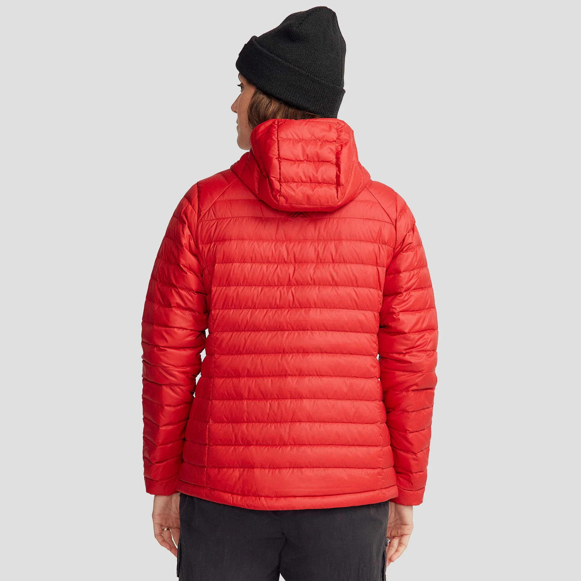Women's Heli Down Hooded Jacket v3 - Spicy Chilli Pepper - Image 4
