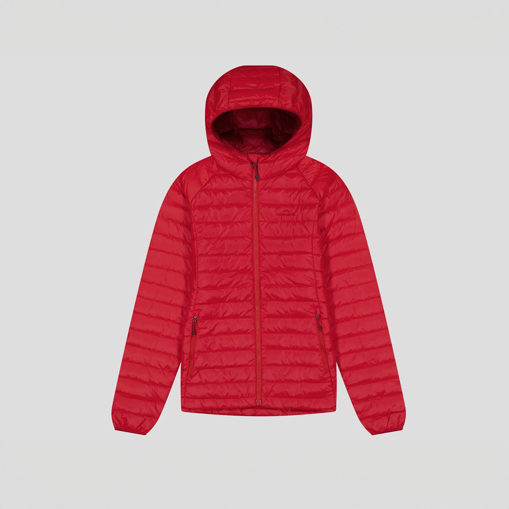 Women's Heli Down Hooded Jacket v3 - Spicy Chilli Pepper - Image 7