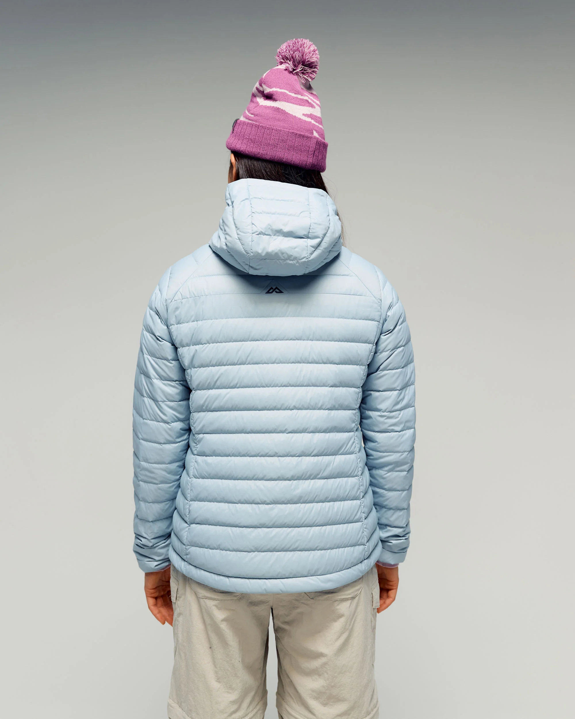 Women's Heli Down Hooded Jacket 3.0 - Tech Blue - Image 3