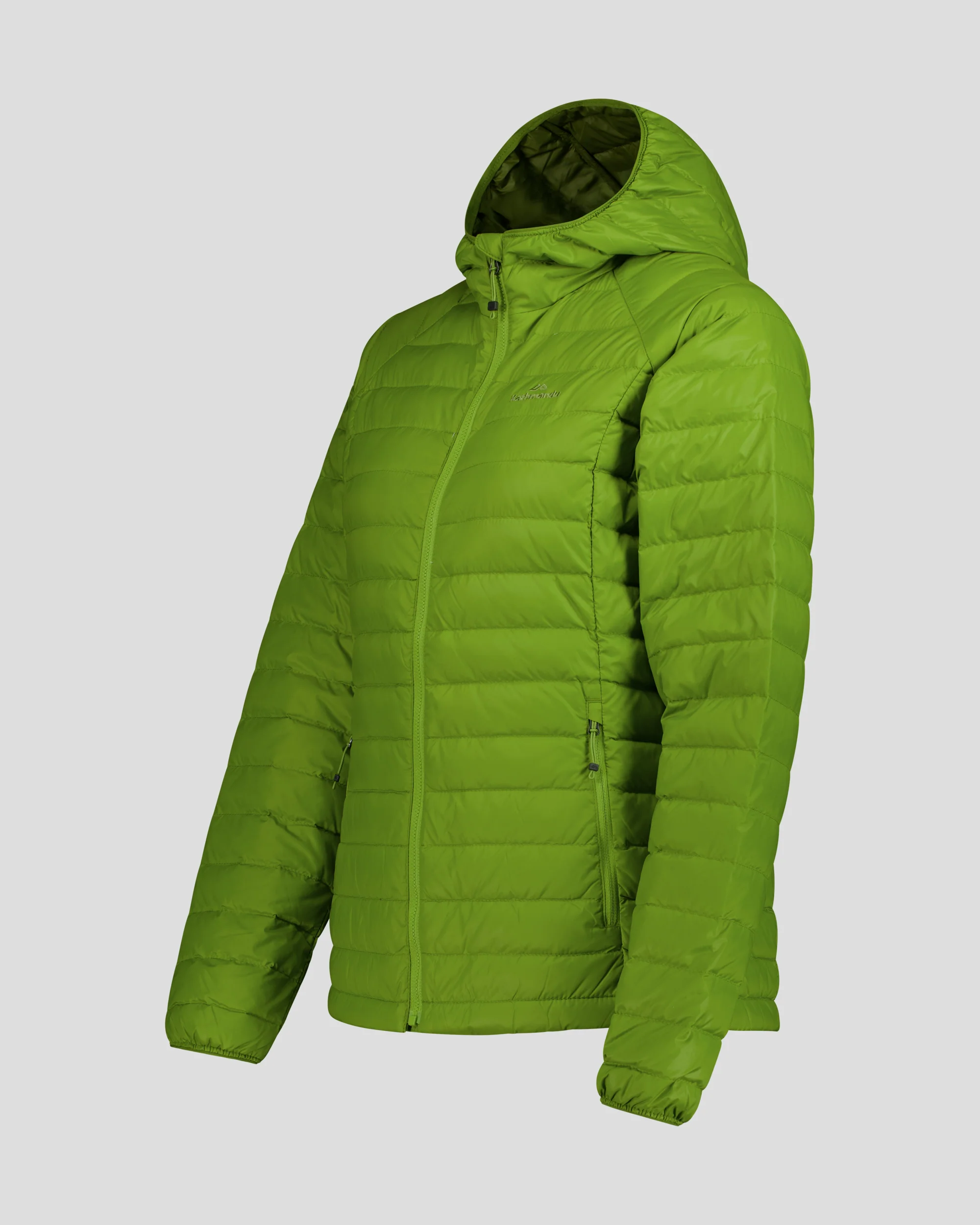 Women's Heli Down Hooded Jacket v3 - Verde - Image 8
