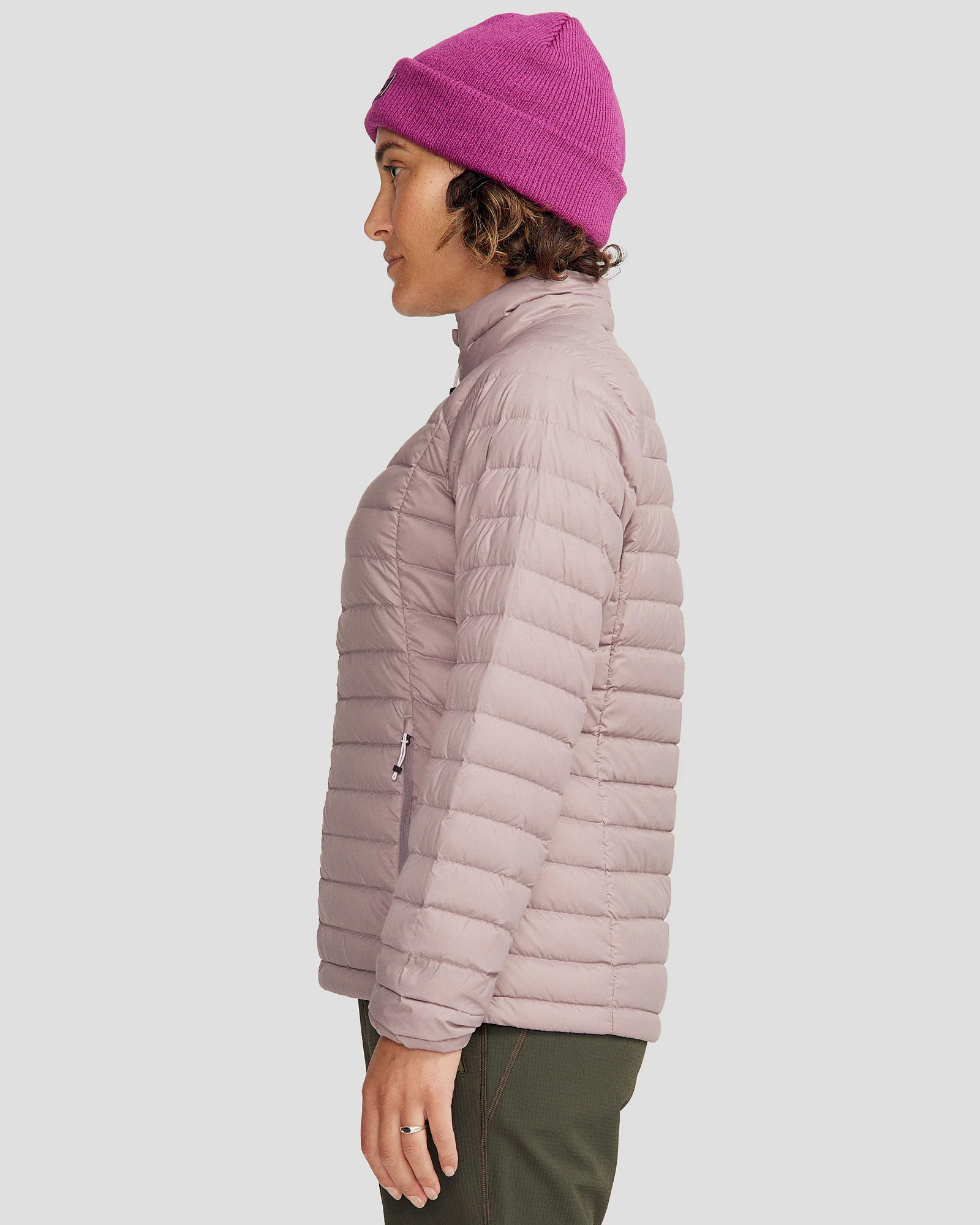 Women's Heli Down Jacket 4.0 - Thistle - Image 3