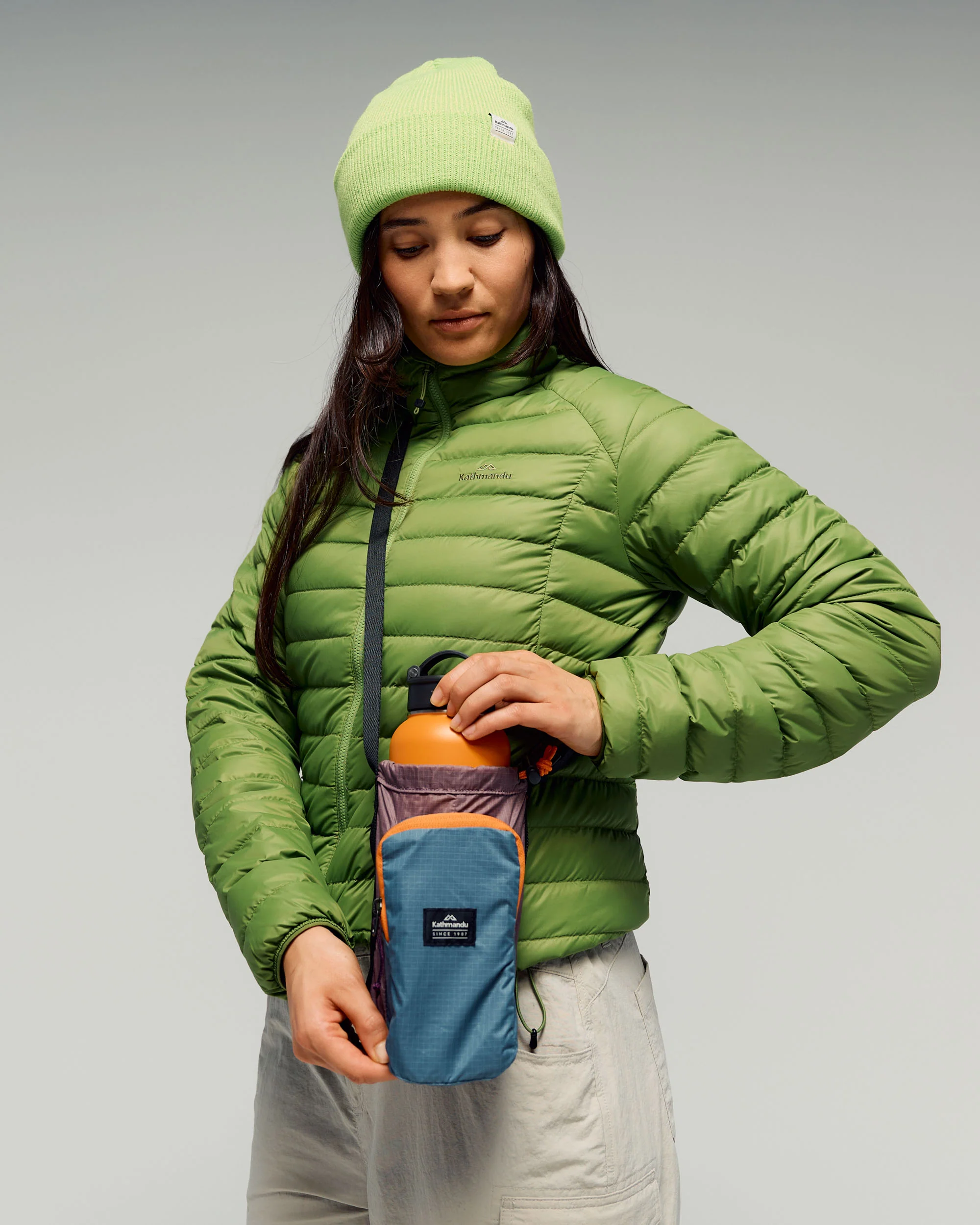 Women's Heli Down Jacket v4 - Verde - Image 8