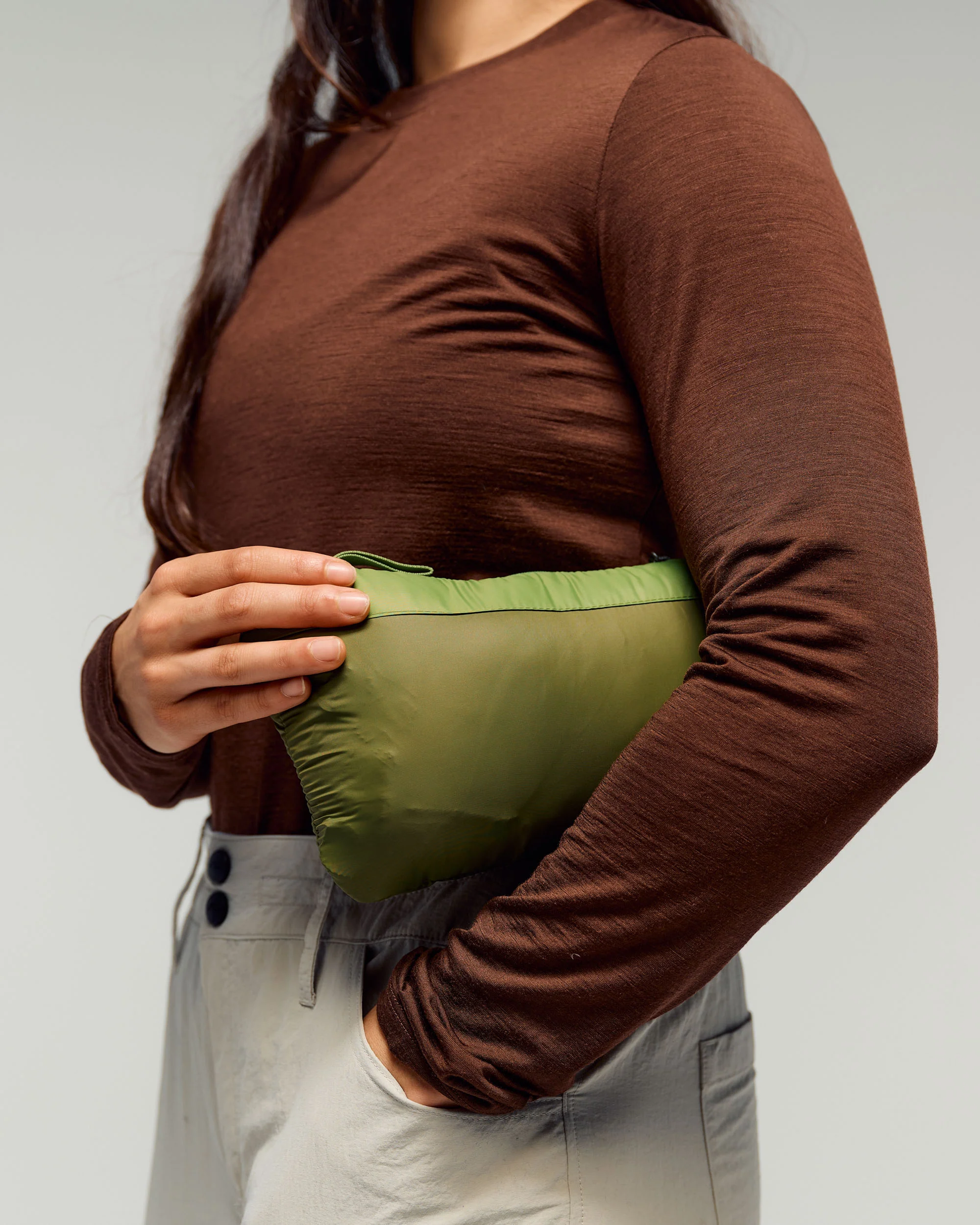 Women's Heli Down Jacket v4 - Verde - Image 9