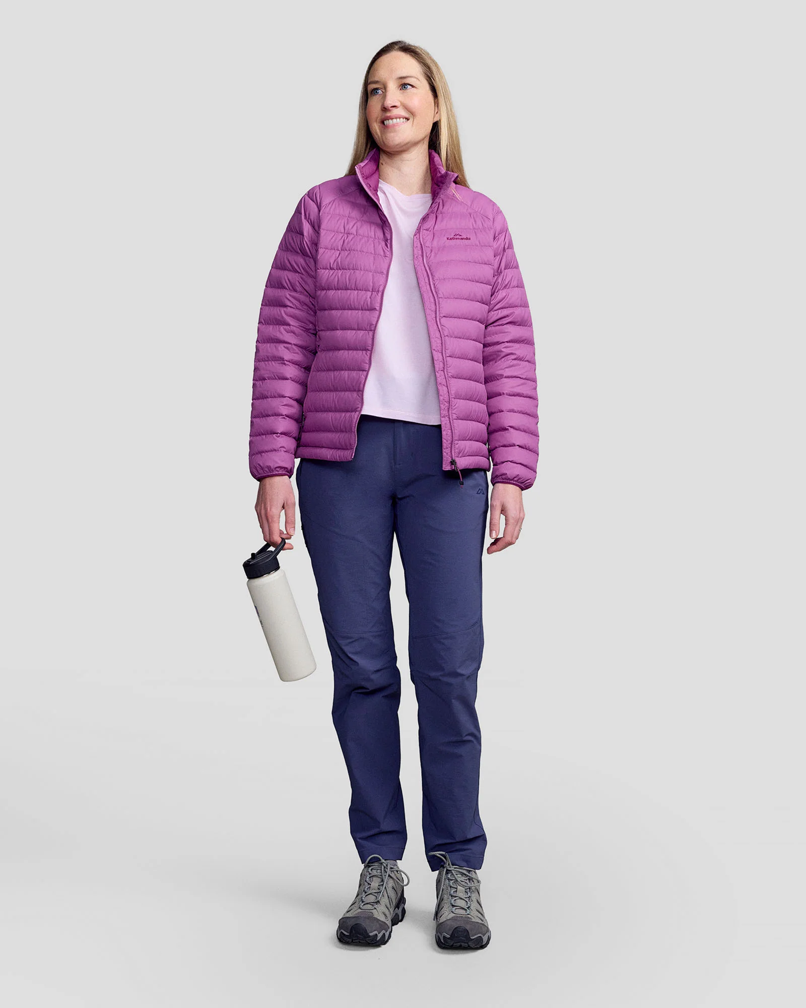 Women's Heli Down Jacket v4 - Washed Berry - Image 2