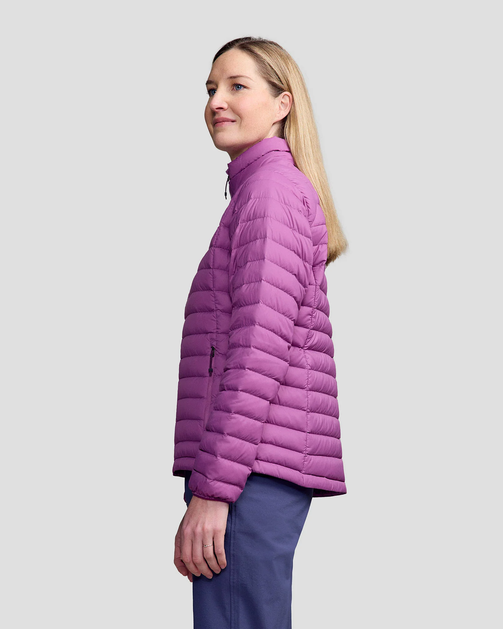 Women's Heli Down Jacket v4 - Washed Berry - Image 6