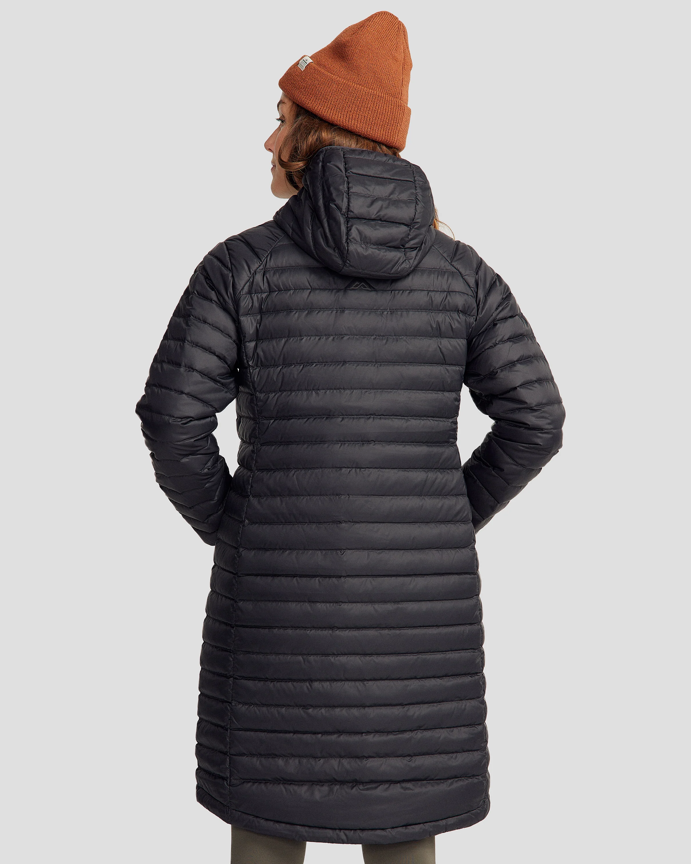 Women's Heli Down Parka Jacket - Black Stingray - Image 5