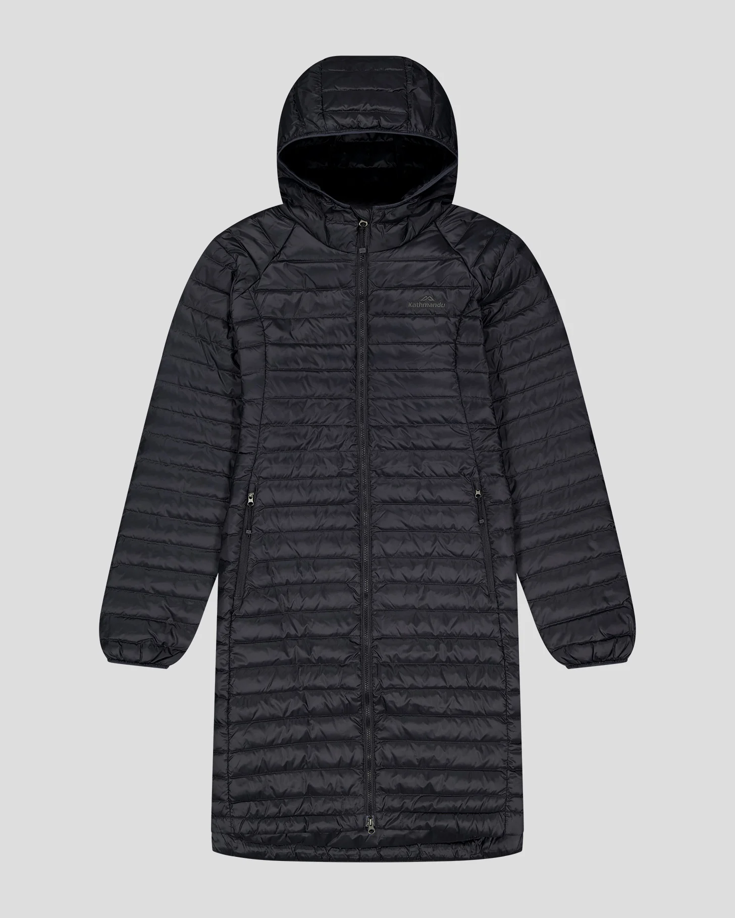 Women's Heli Down Parka Jacket - Black Stingray - Image 8
