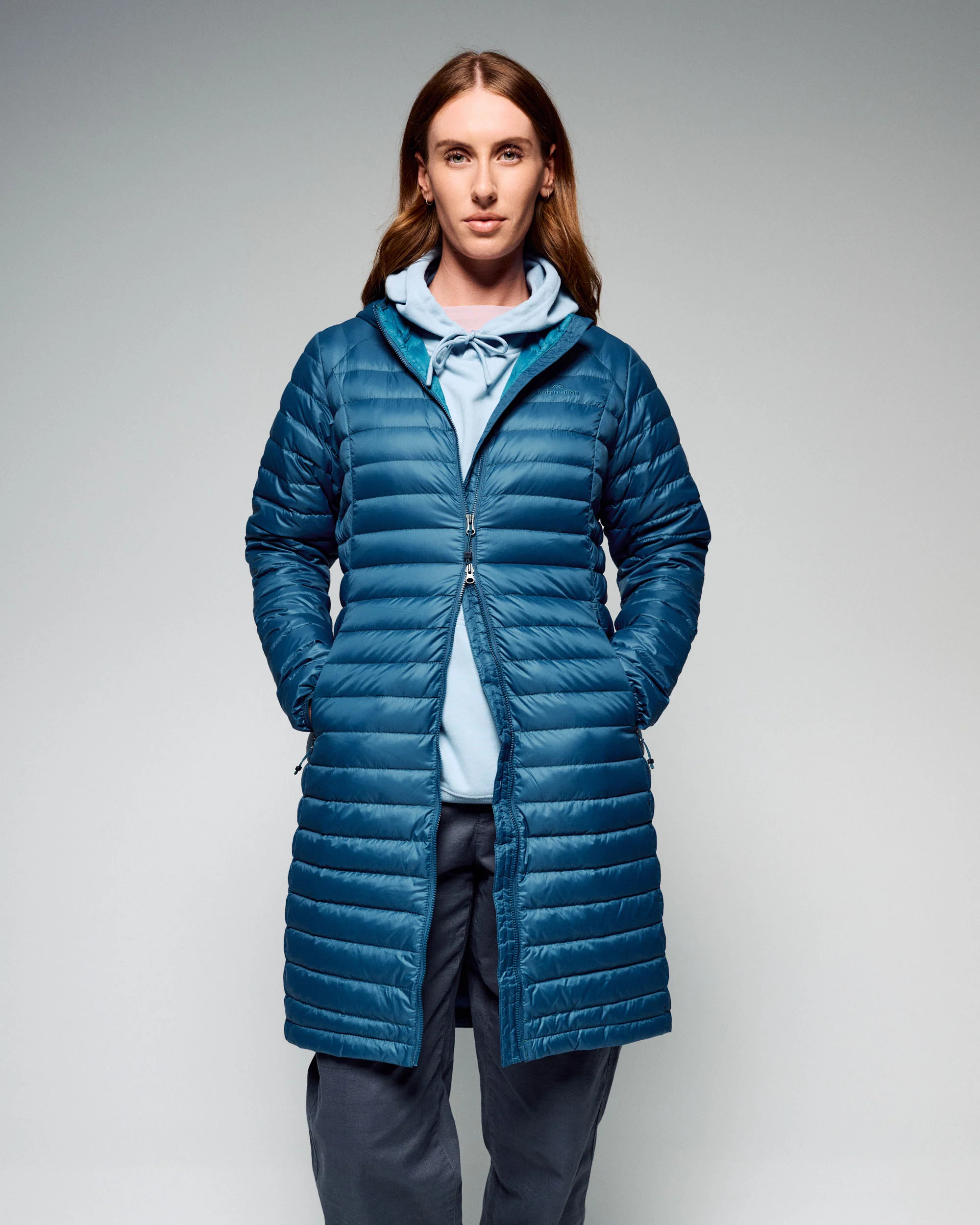 Women's Heli Down Parka - Deep Lagoon - Image 2