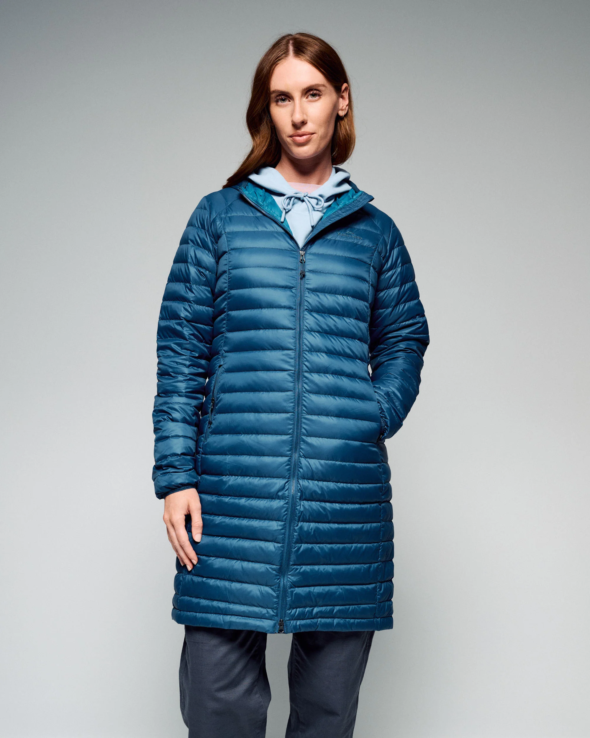 Women's Heli Down Parka - Deep Lagoon - Image 7