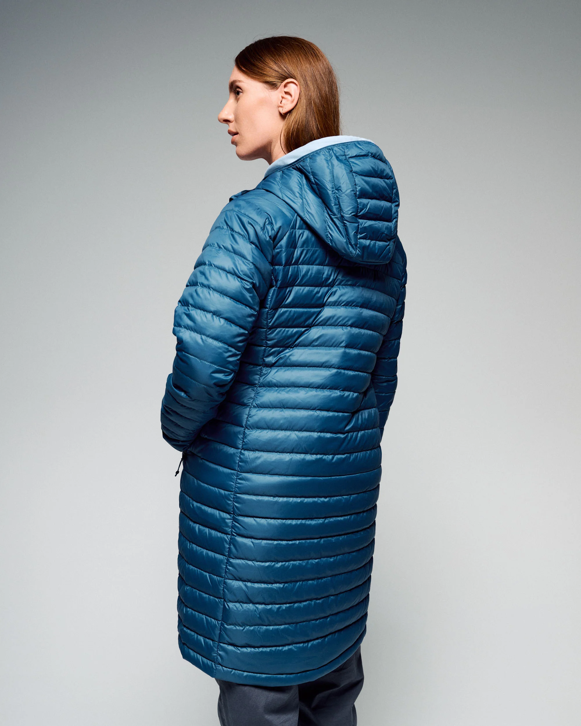 Women's Heli Down Parka - Deep Lagoon - Image 8