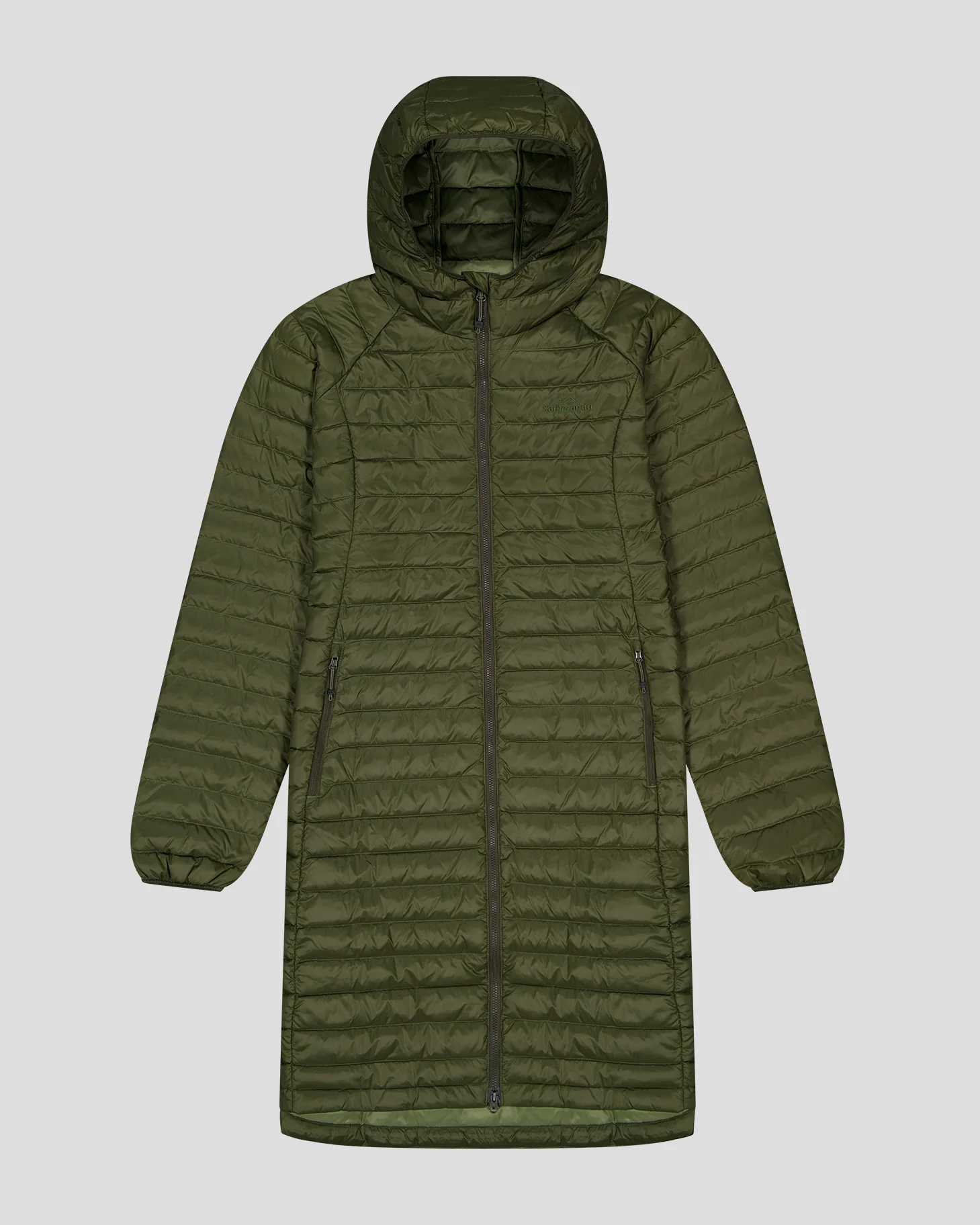 Women's Heli Down Parka Jacket - Light Moss - Image 5