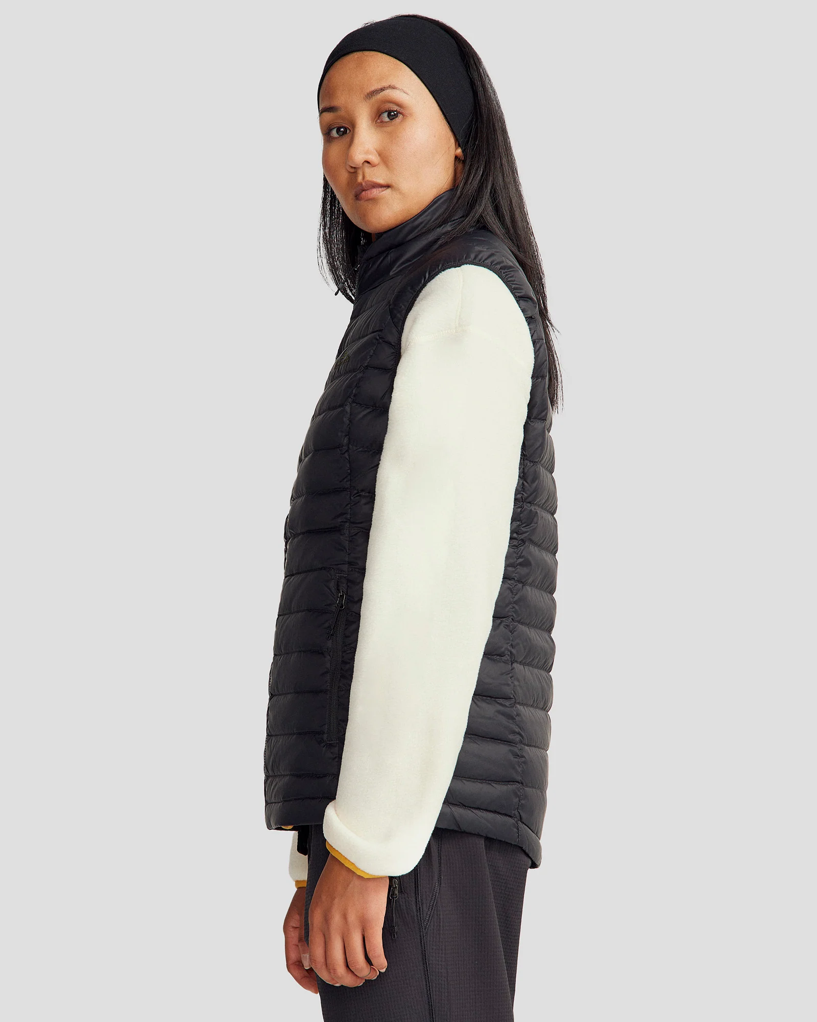 Women's Heli Down Vest 2.0 - Black Stingray - Image 3