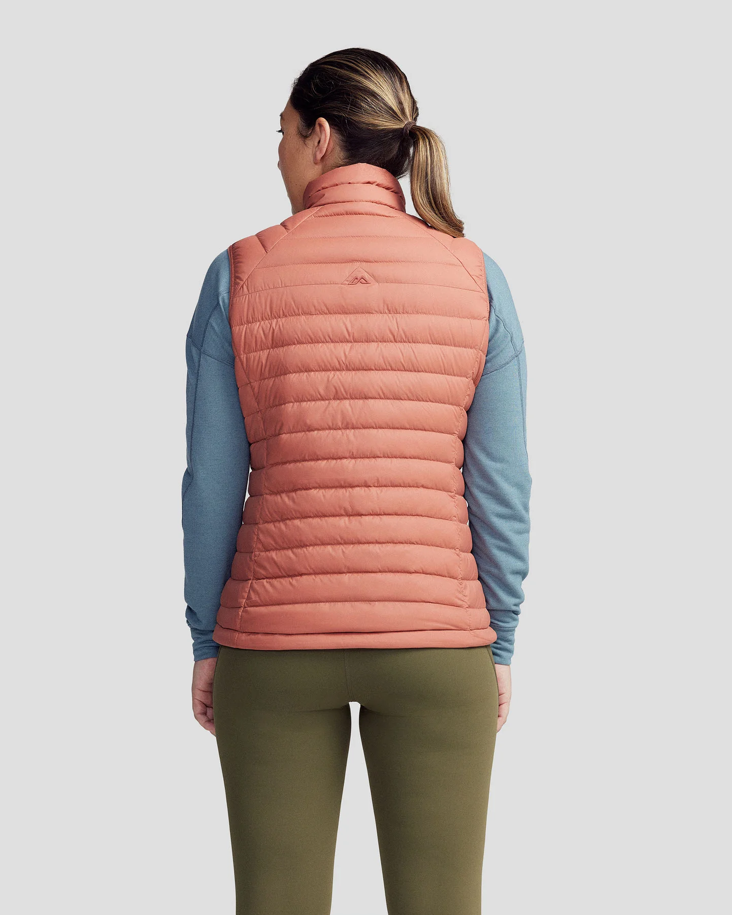 Women's Heli Down Vest v2 - Clay - Image 4