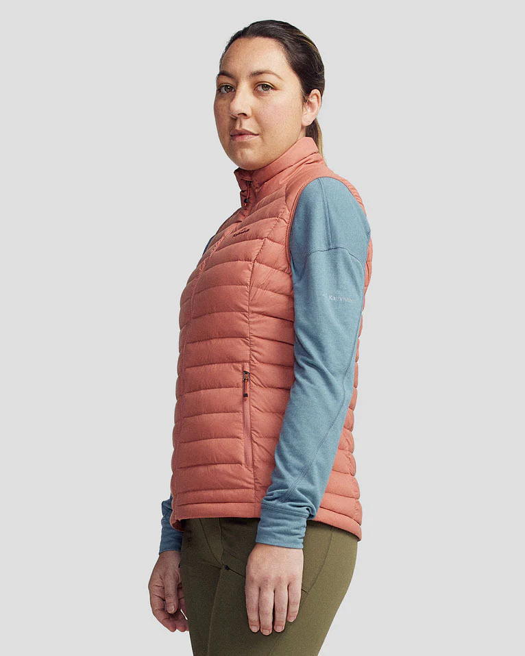 Women's Heli Down Vest v2 - Clay - Image 6