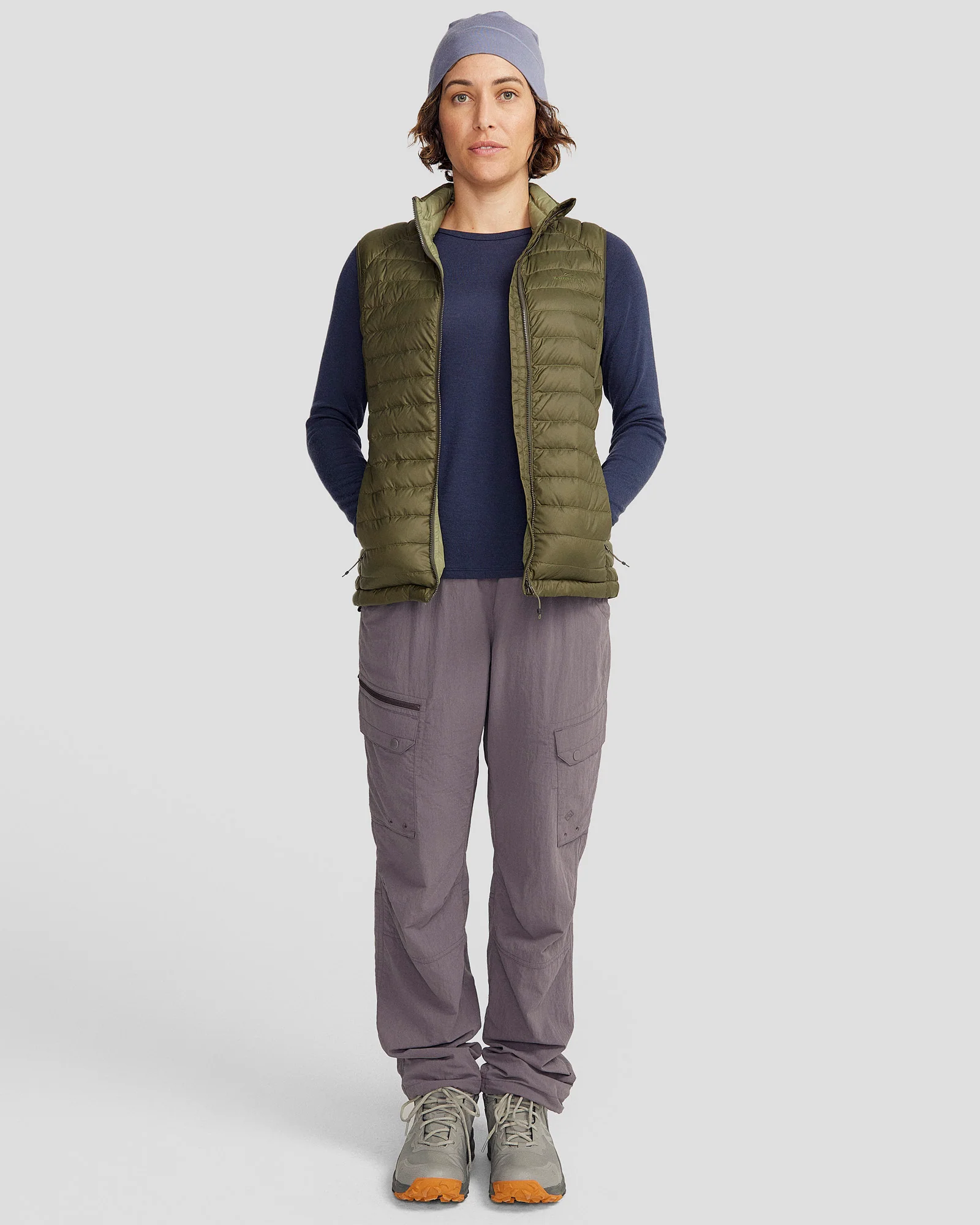 Women's Heli Down Vest 2.0 - Light Moss - Image 2