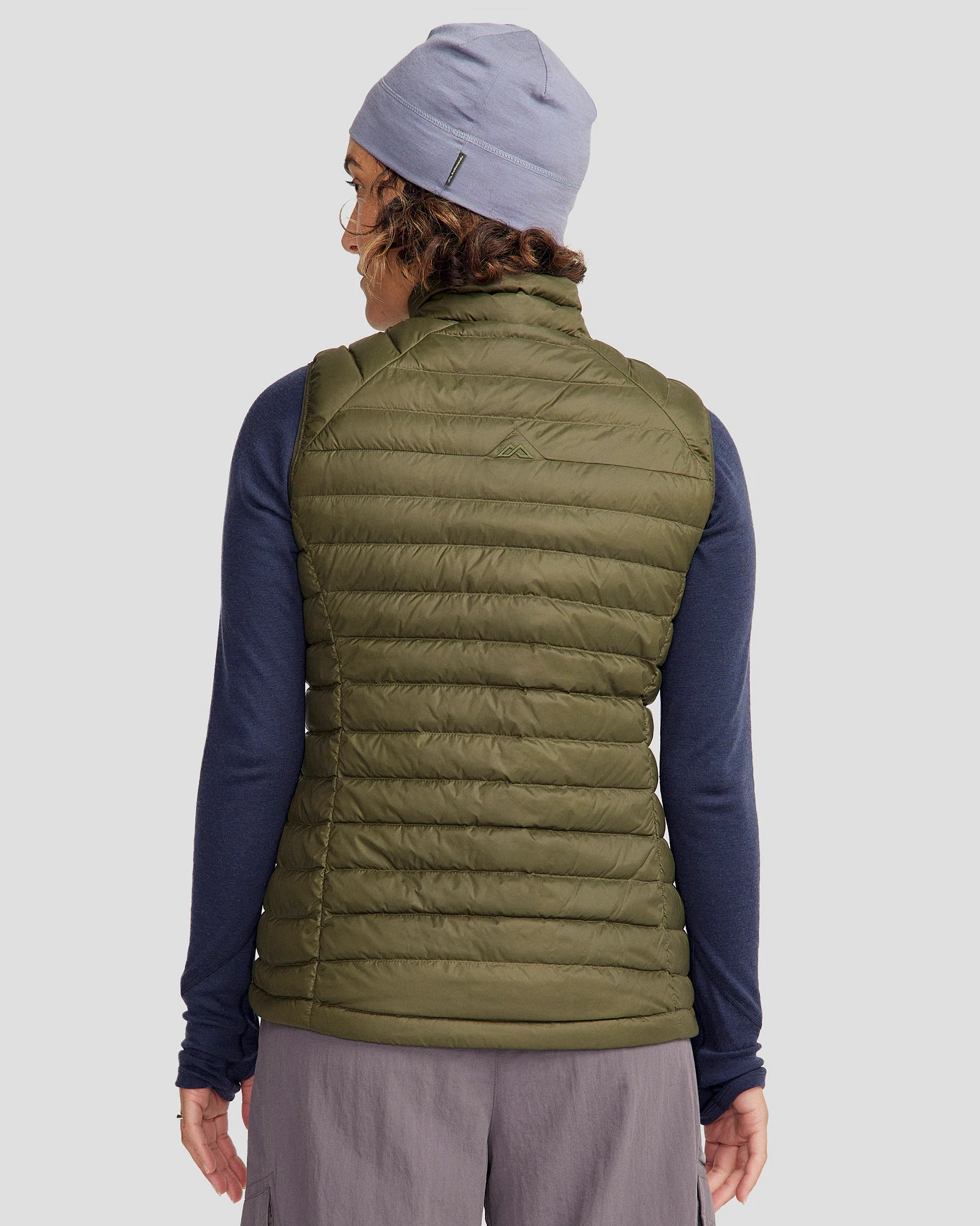 Women's Heli Down Vest 2.0 - Light Moss - Image 4