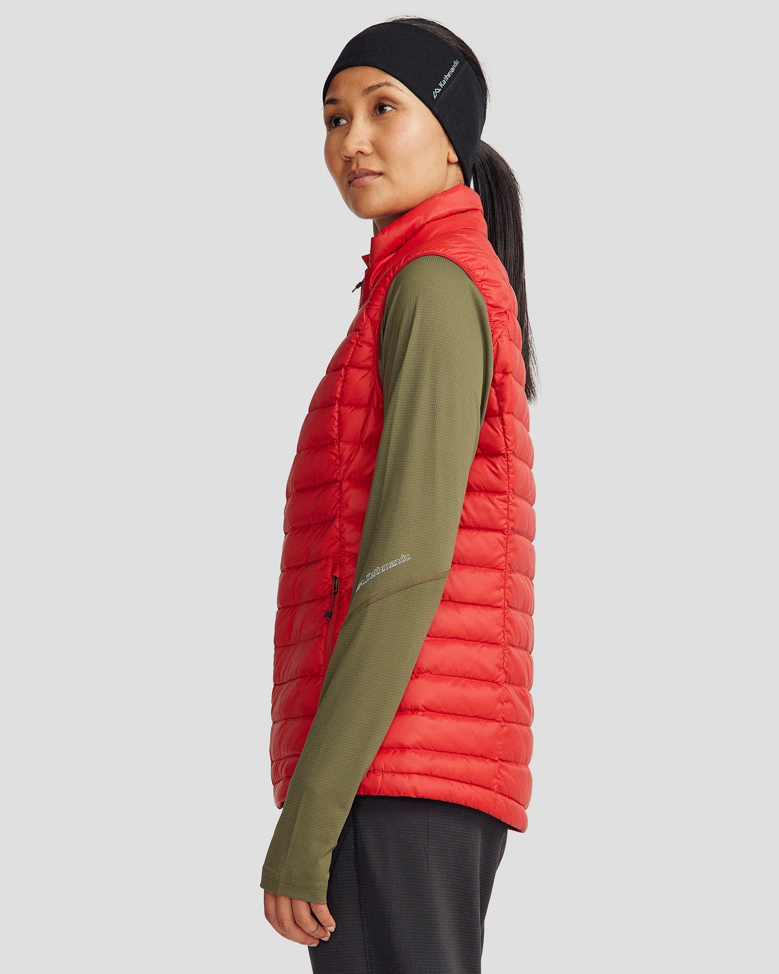 Women's Heli Down Vest 2.0 - Spicy Chilli Pepper - Image 3