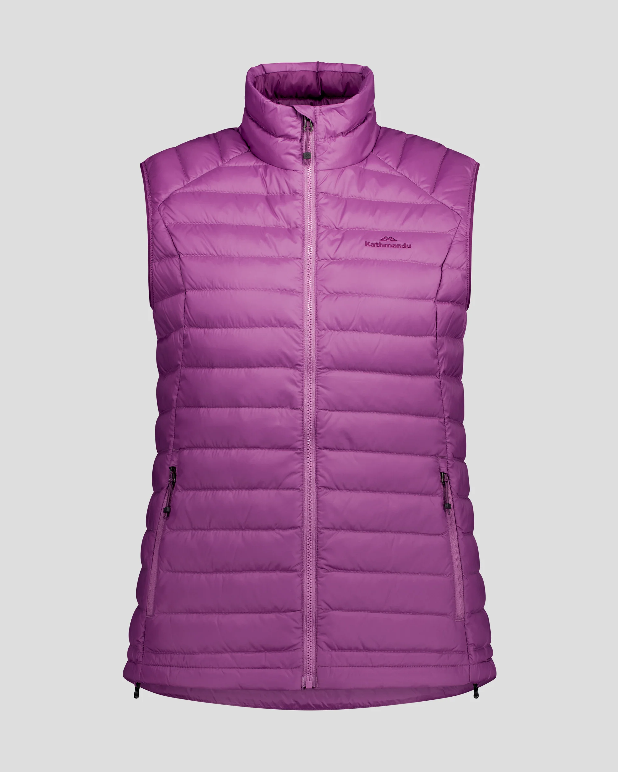 Women's Heli Down Vest v2 - Washed Berry - Image 5