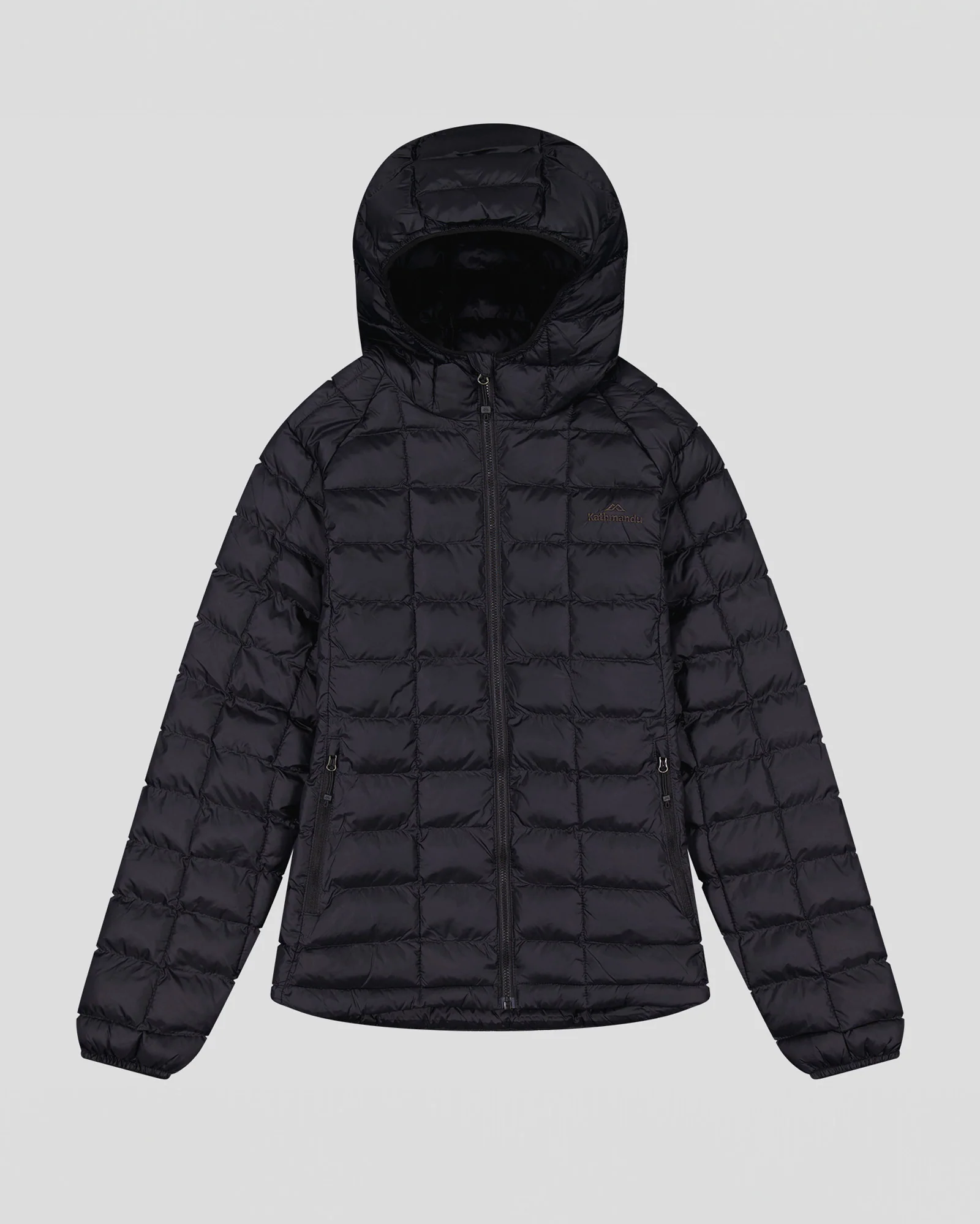 Women's Heli Insulated Hooded Jacket - Black Stingray - Image 7