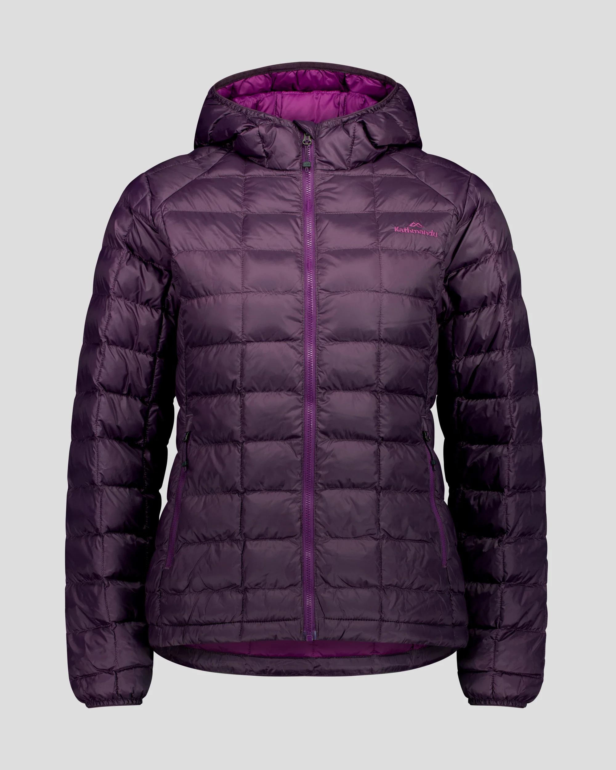 Women's Heli Insulated Hooded Jacket - Jam - Image 4