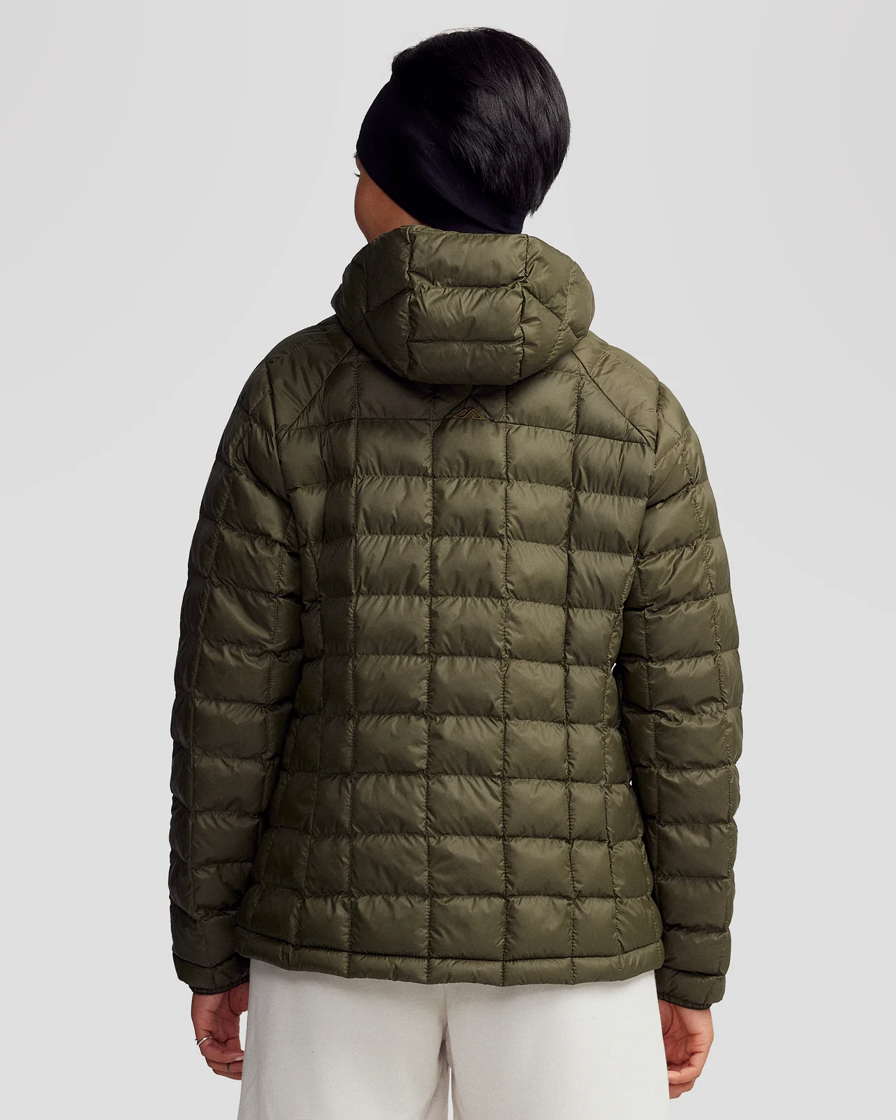 Women's Heli Insulated Hooded Jacket - Light Moss - Image 4