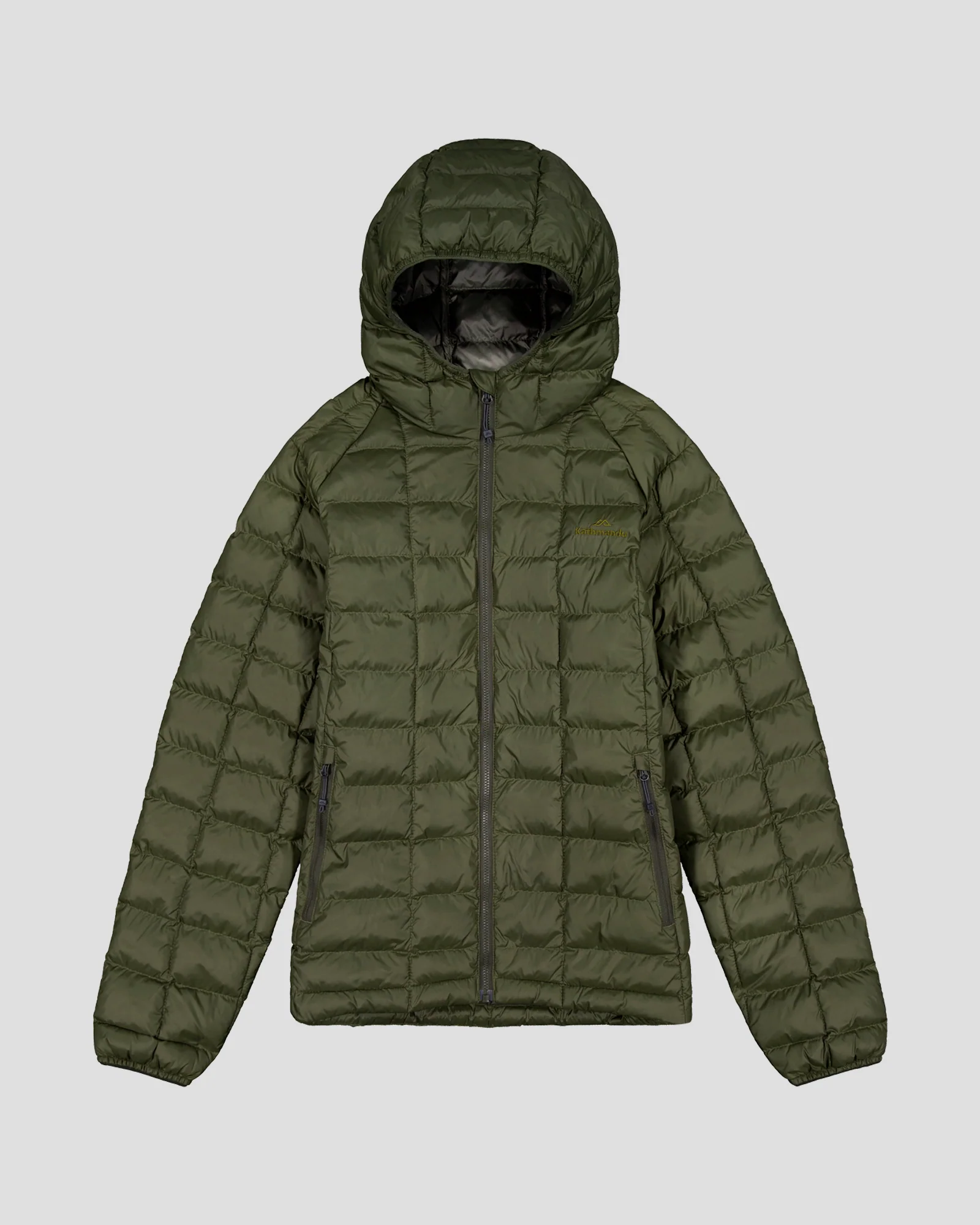 Women's Heli Insulated Hooded Jacket - Light Moss - Image 7