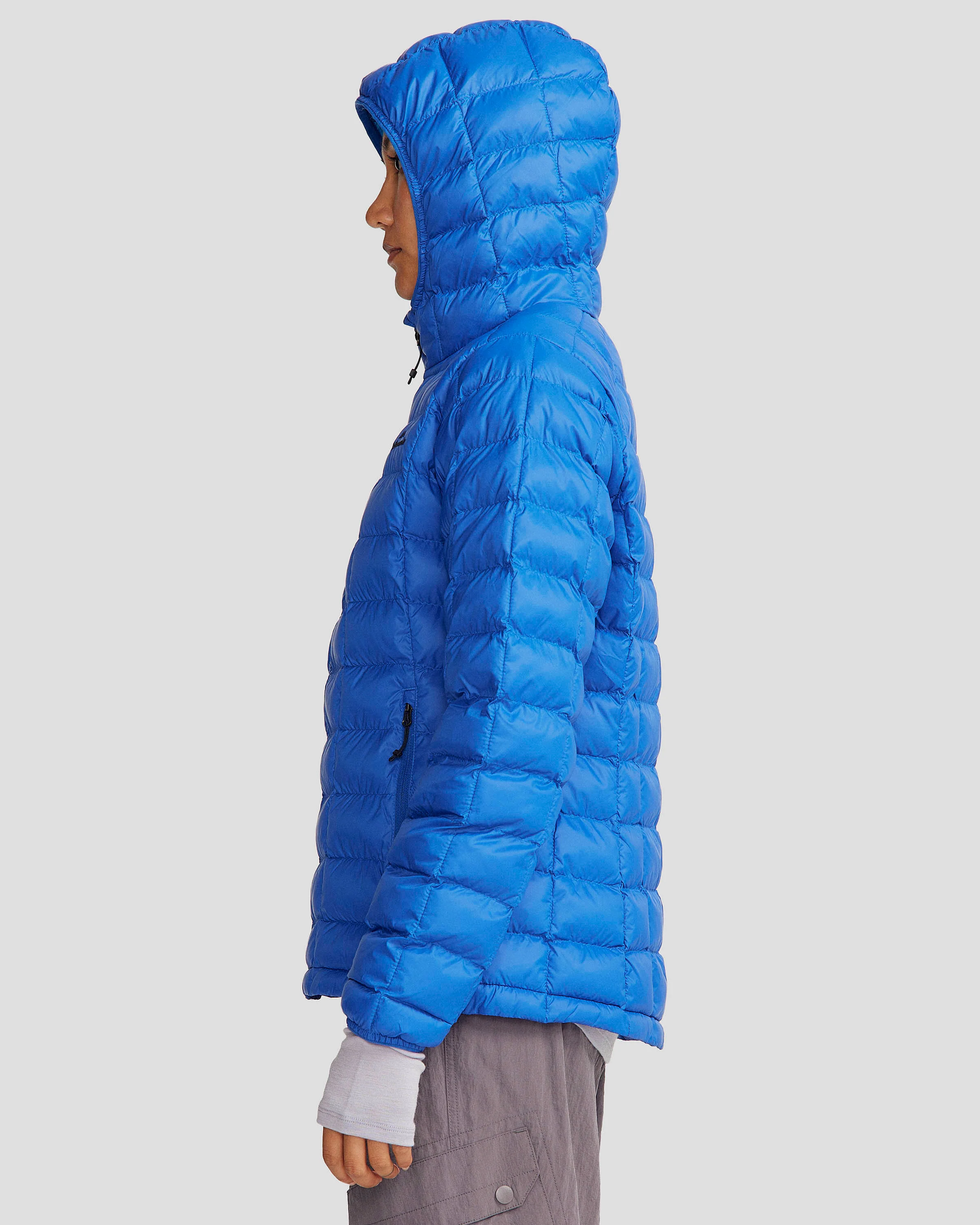 Women's Heli Insulated Hooded Jacket - Peak Blue - Image 3