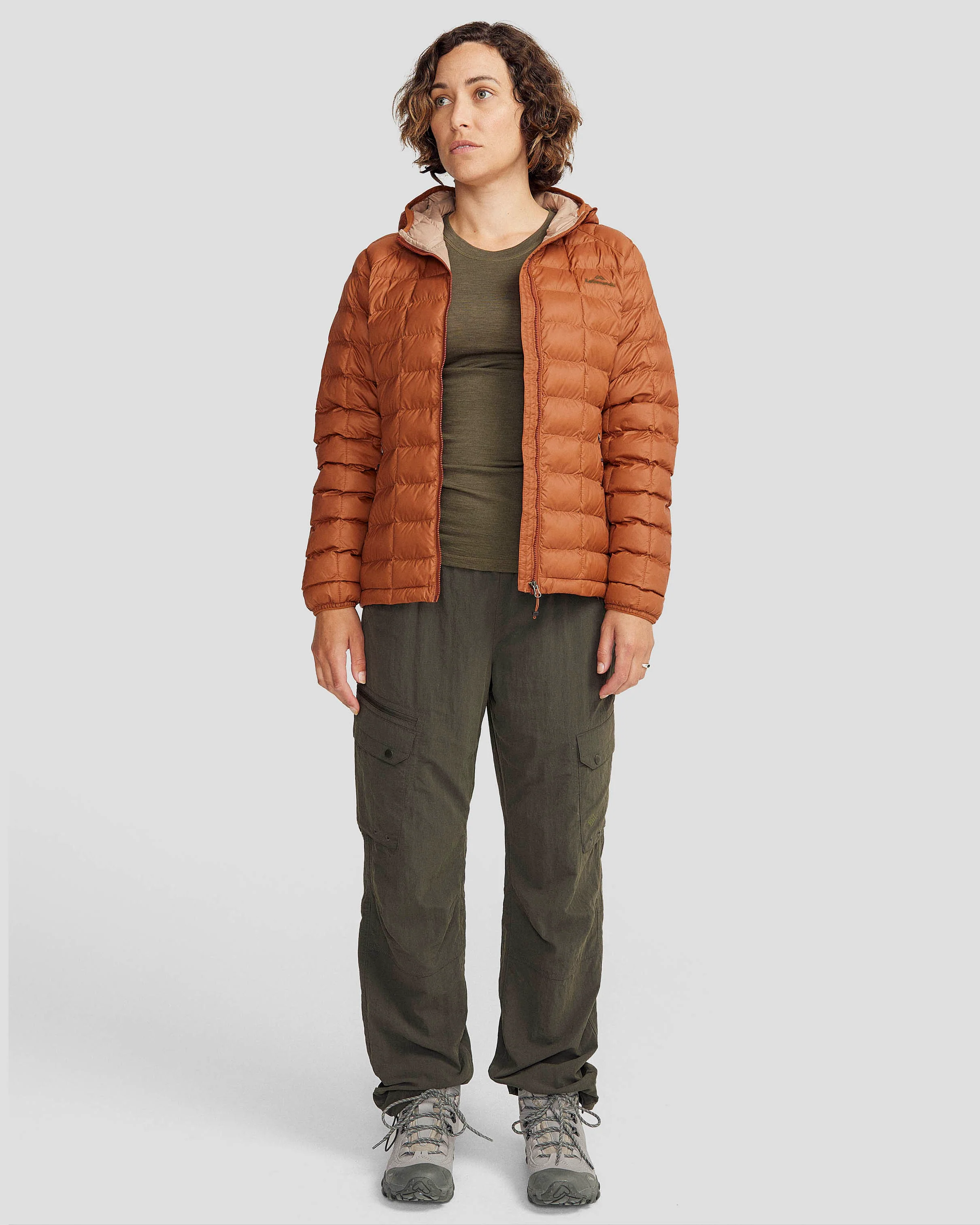 Women's Heli Insulated Hooded Jacket - Woodsy - Image 2