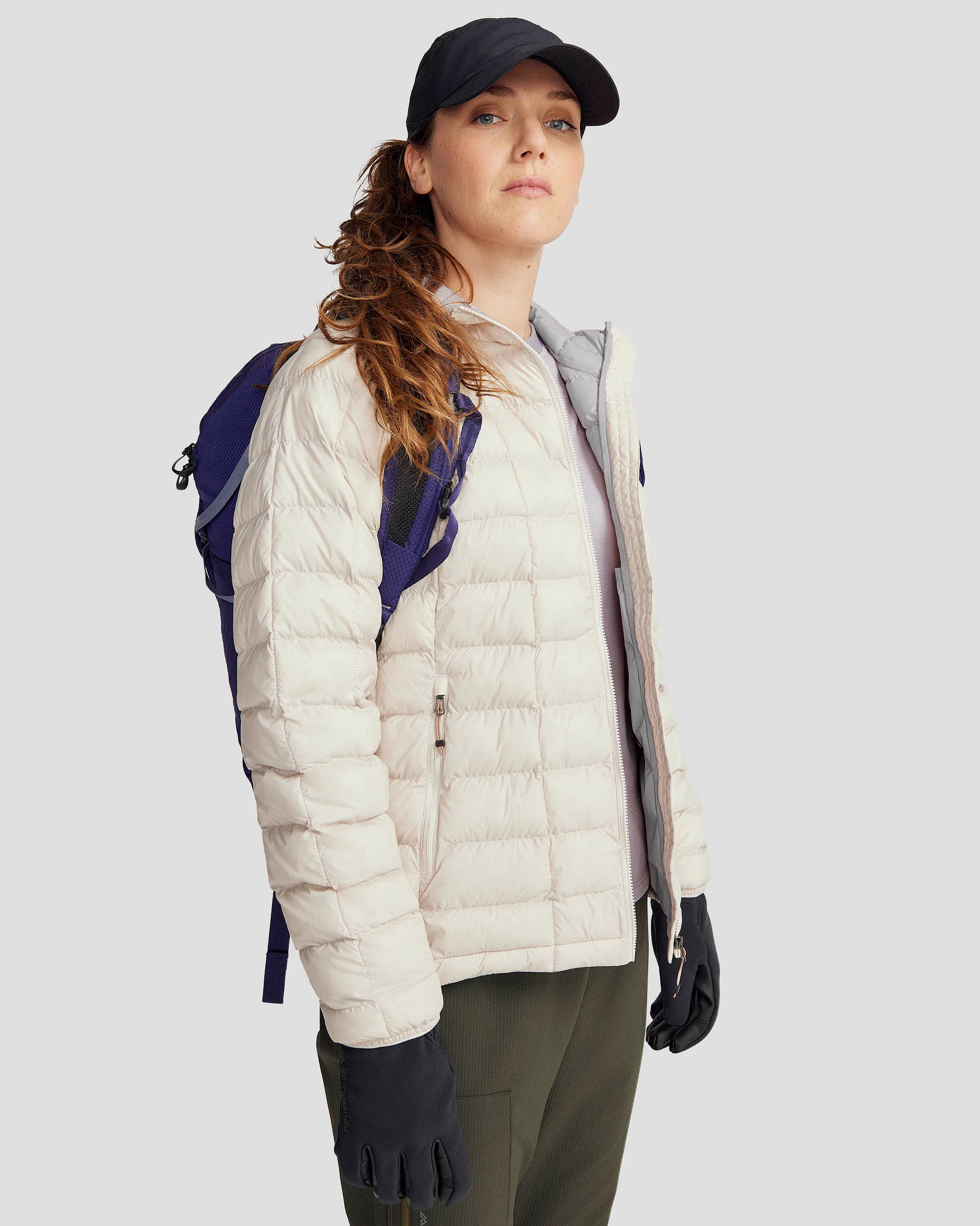 Women's Heli Insulated Jacket - Shroom - Image 5