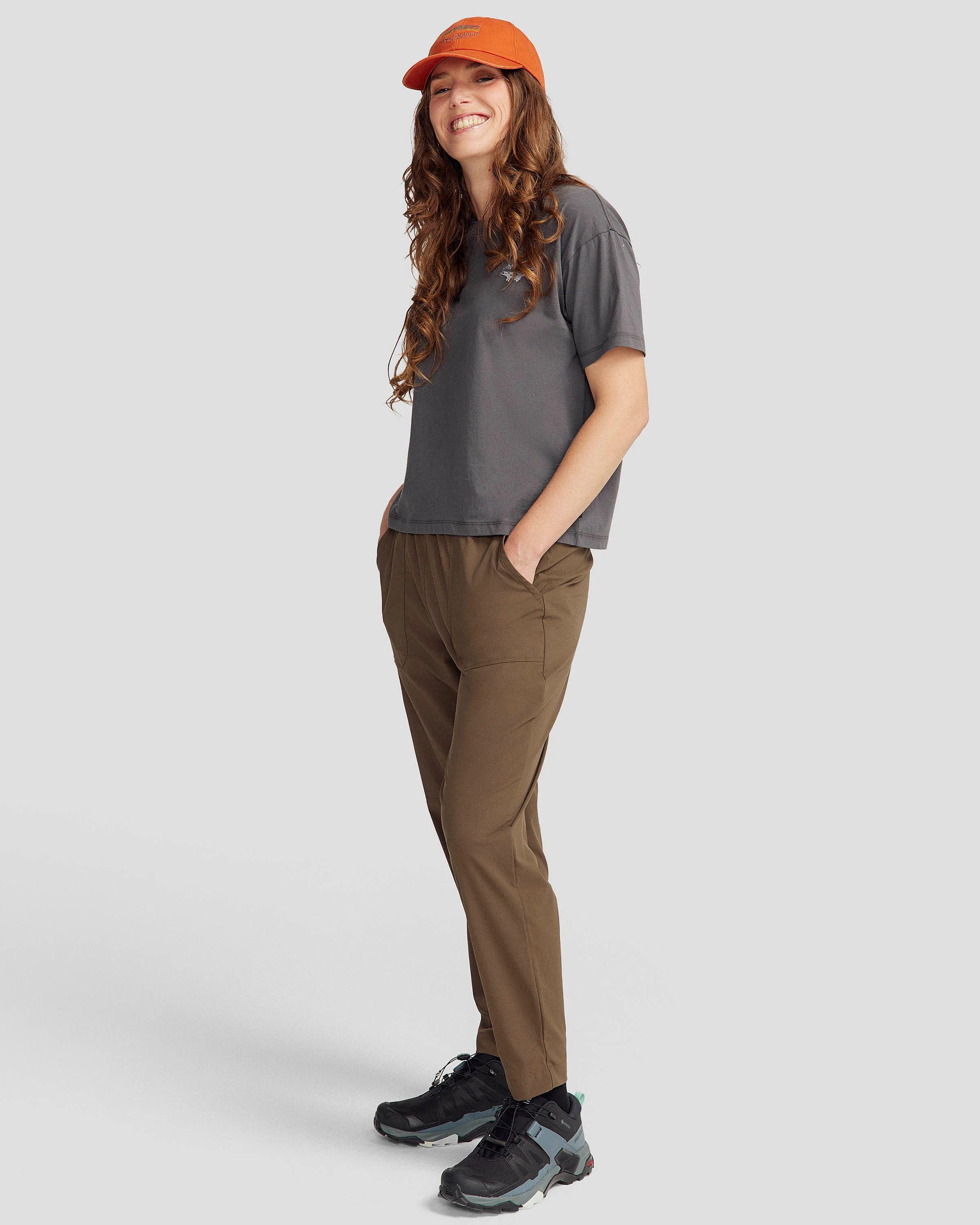 Women's Lizard Organic Cotton T-shirt - Shale - Image 2