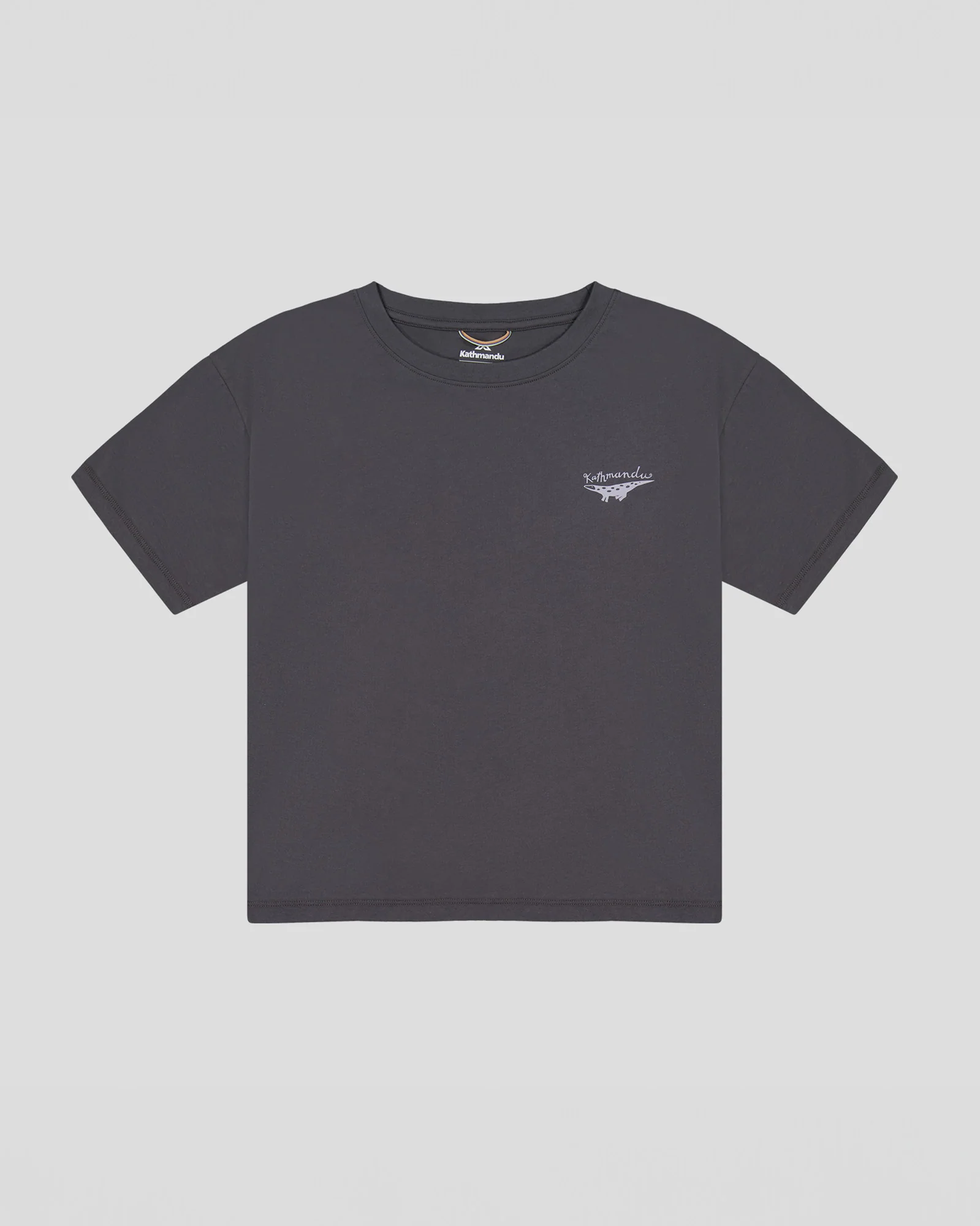 Women's Lizard Organic Cotton T-shirt - Shale - Image 4