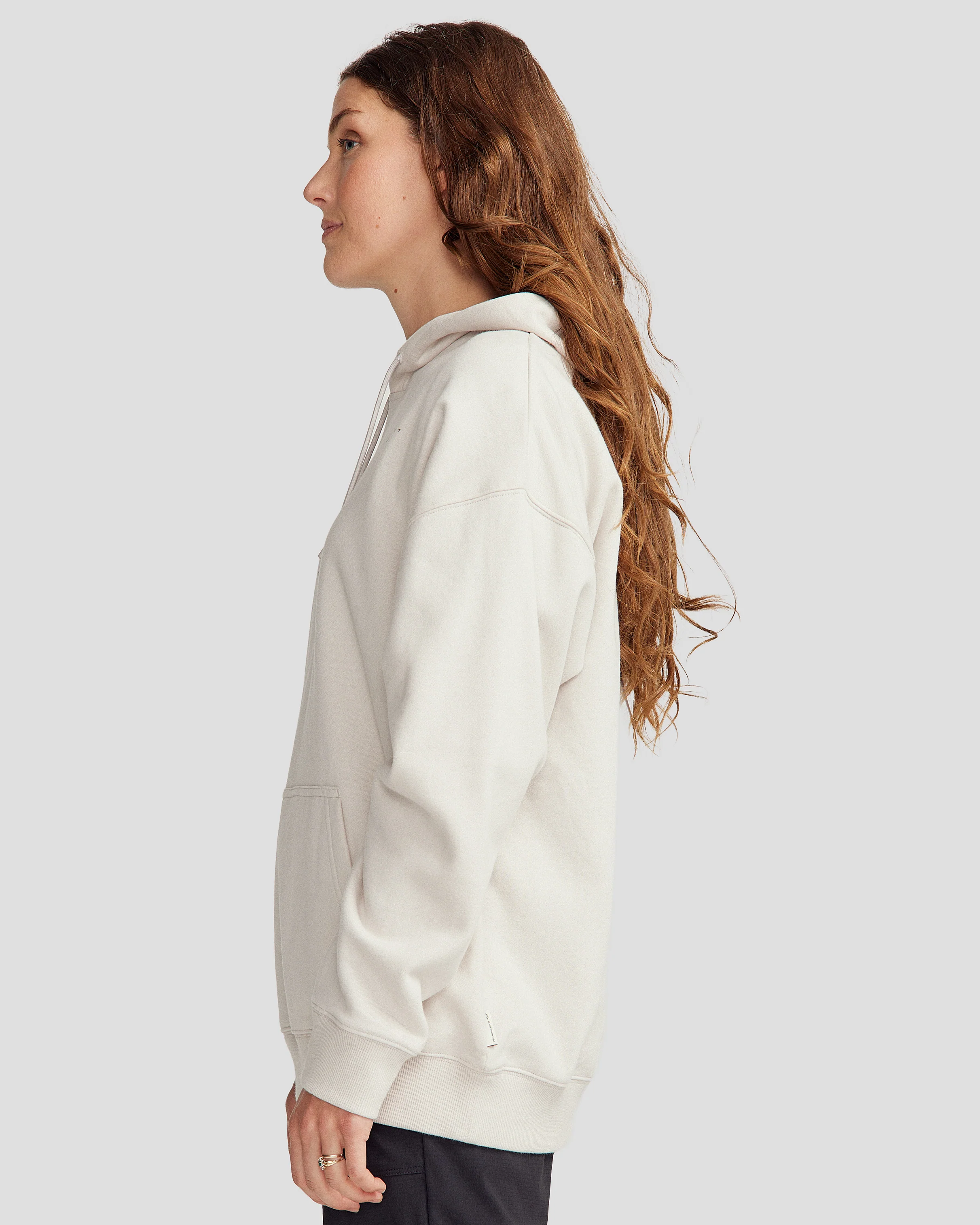 Women's Mountain Camo Slouchy Brushed Hoodie - Shroom - Image 3