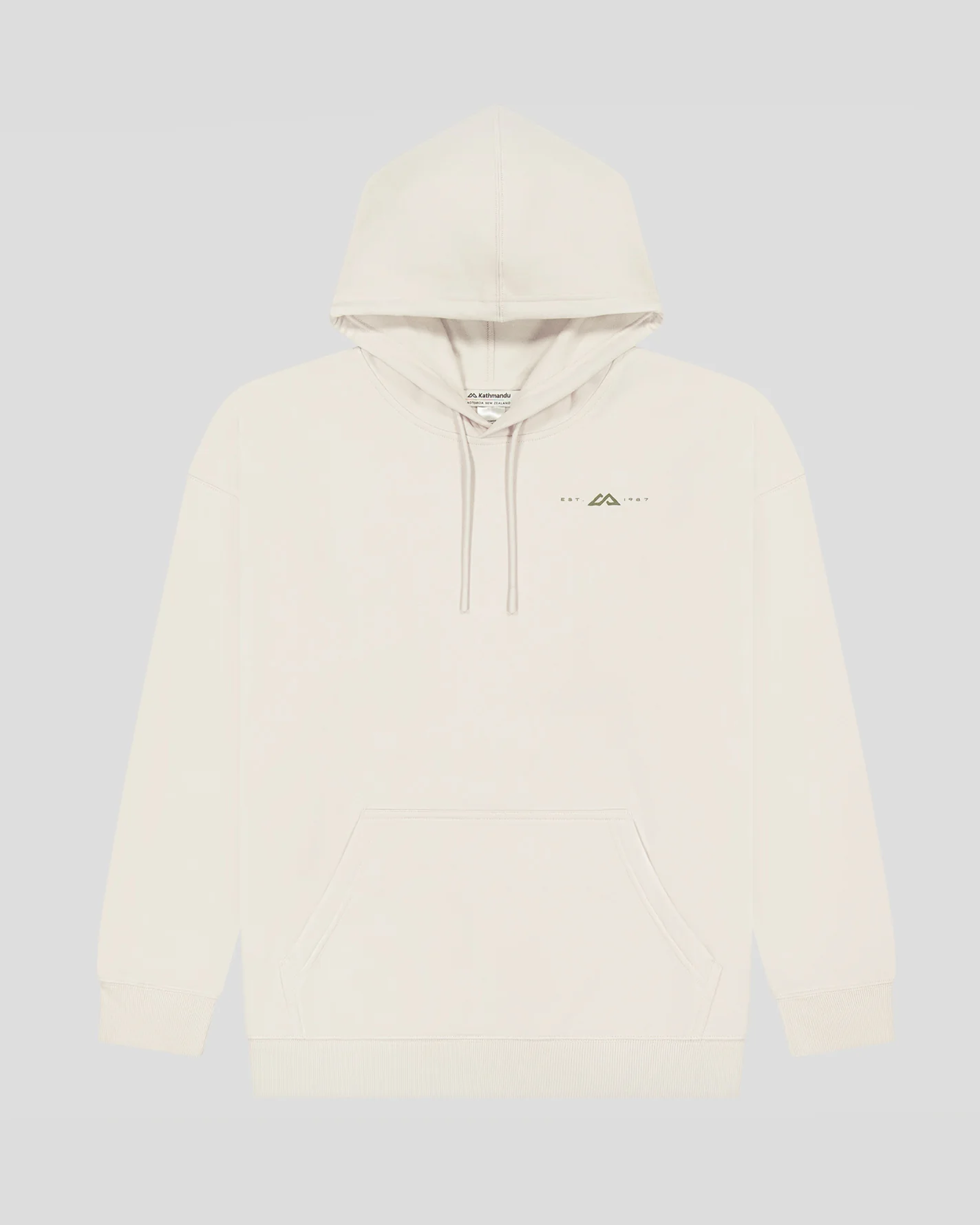 Women's Mountain Camo Slouchy Brushed Hoodie - Shroom - Image 5