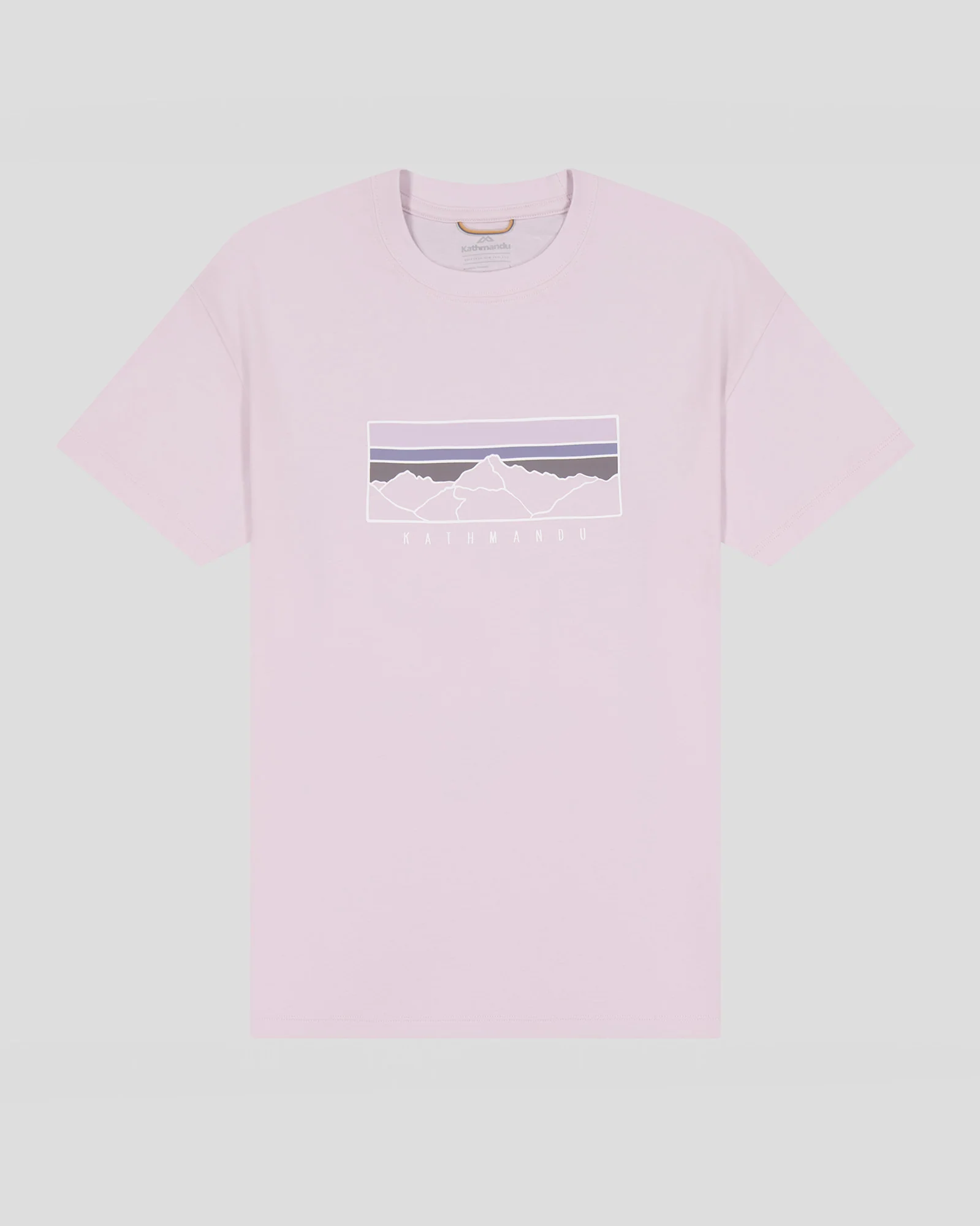 Women's Mountain Sunset Organic Cotton T-shirt - Stardust - Image 4