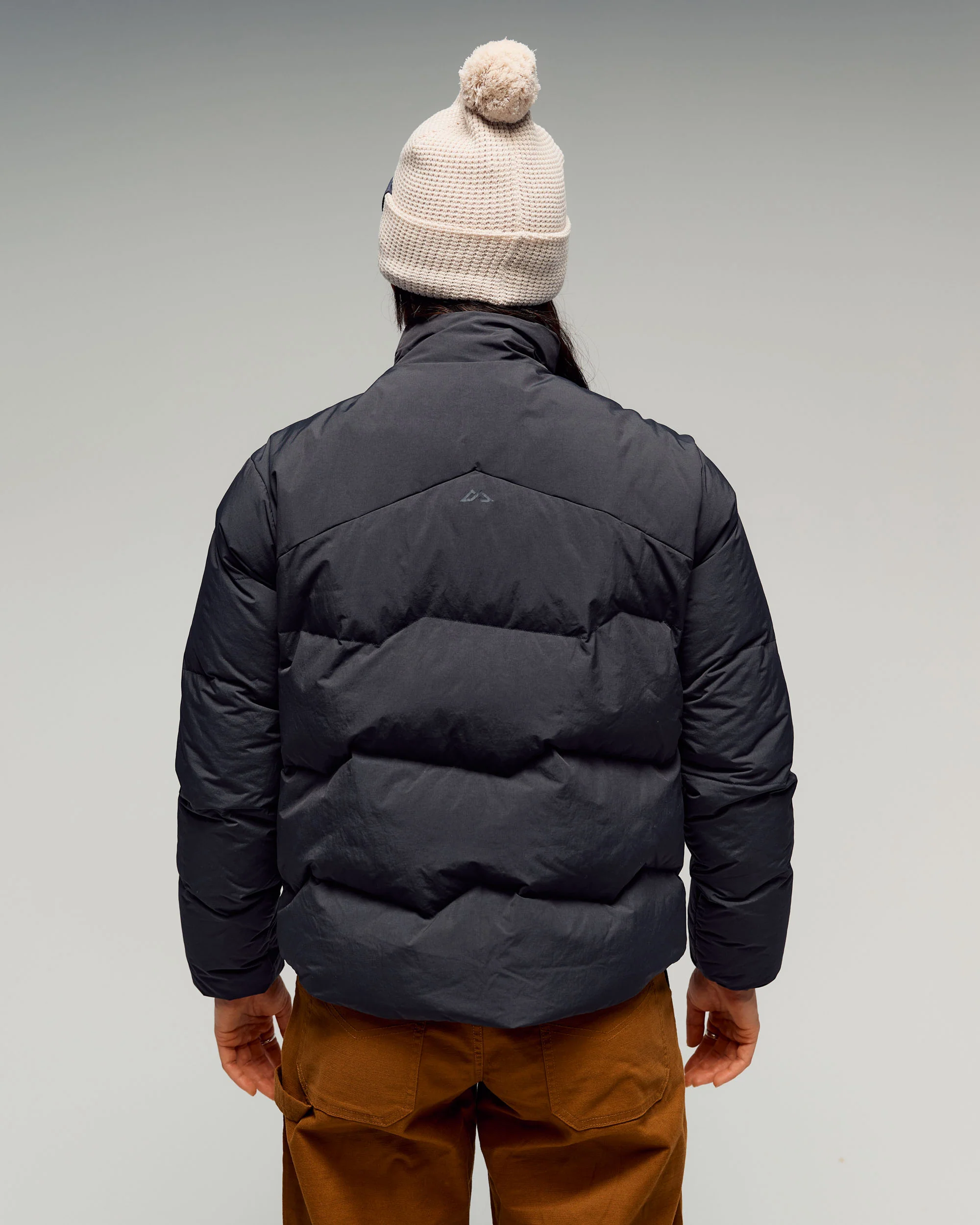 Women's Retreat Down Jacket - Washed Black - Image 3