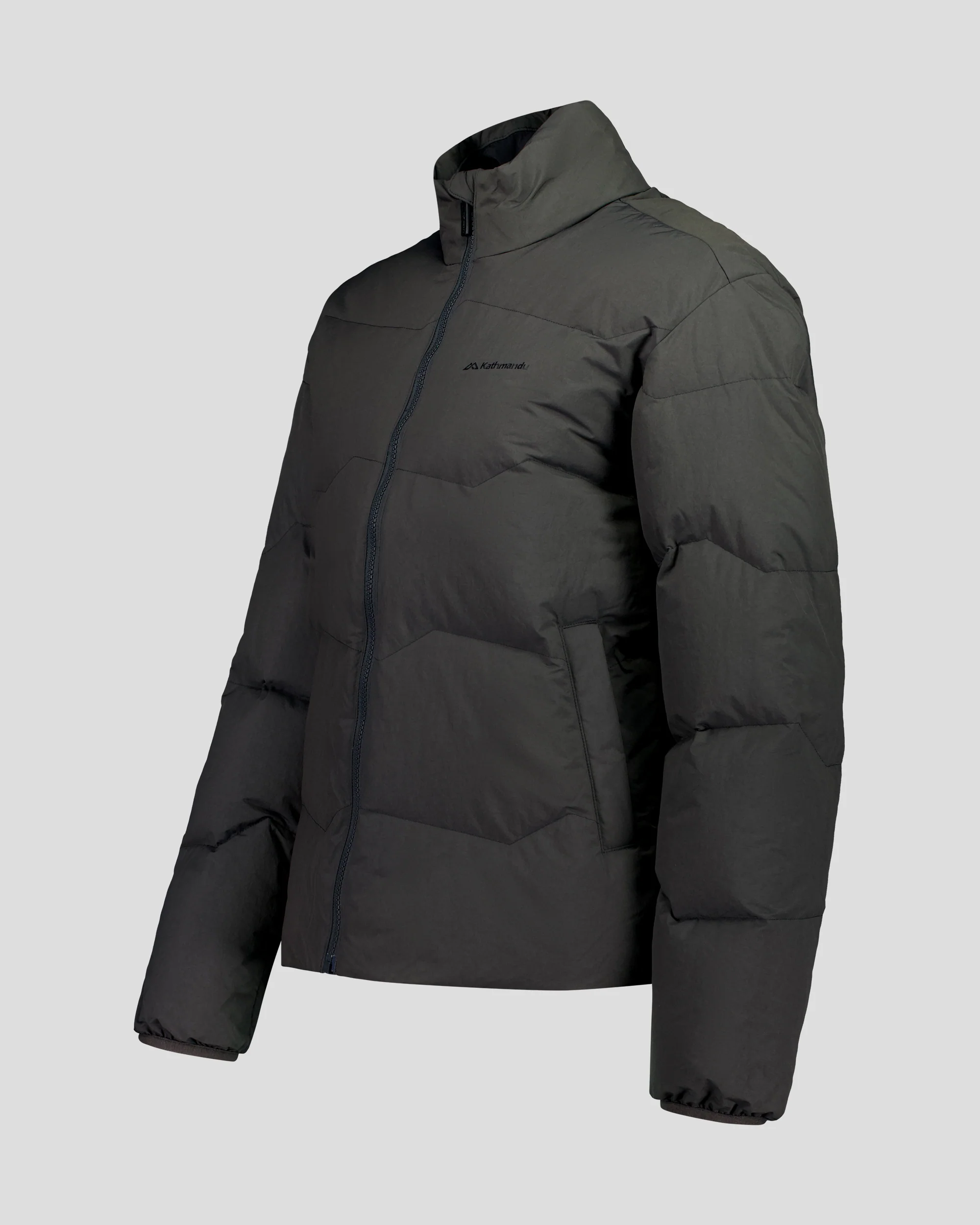 Women's Retreat Down Jacket - Washed Black - Image 5