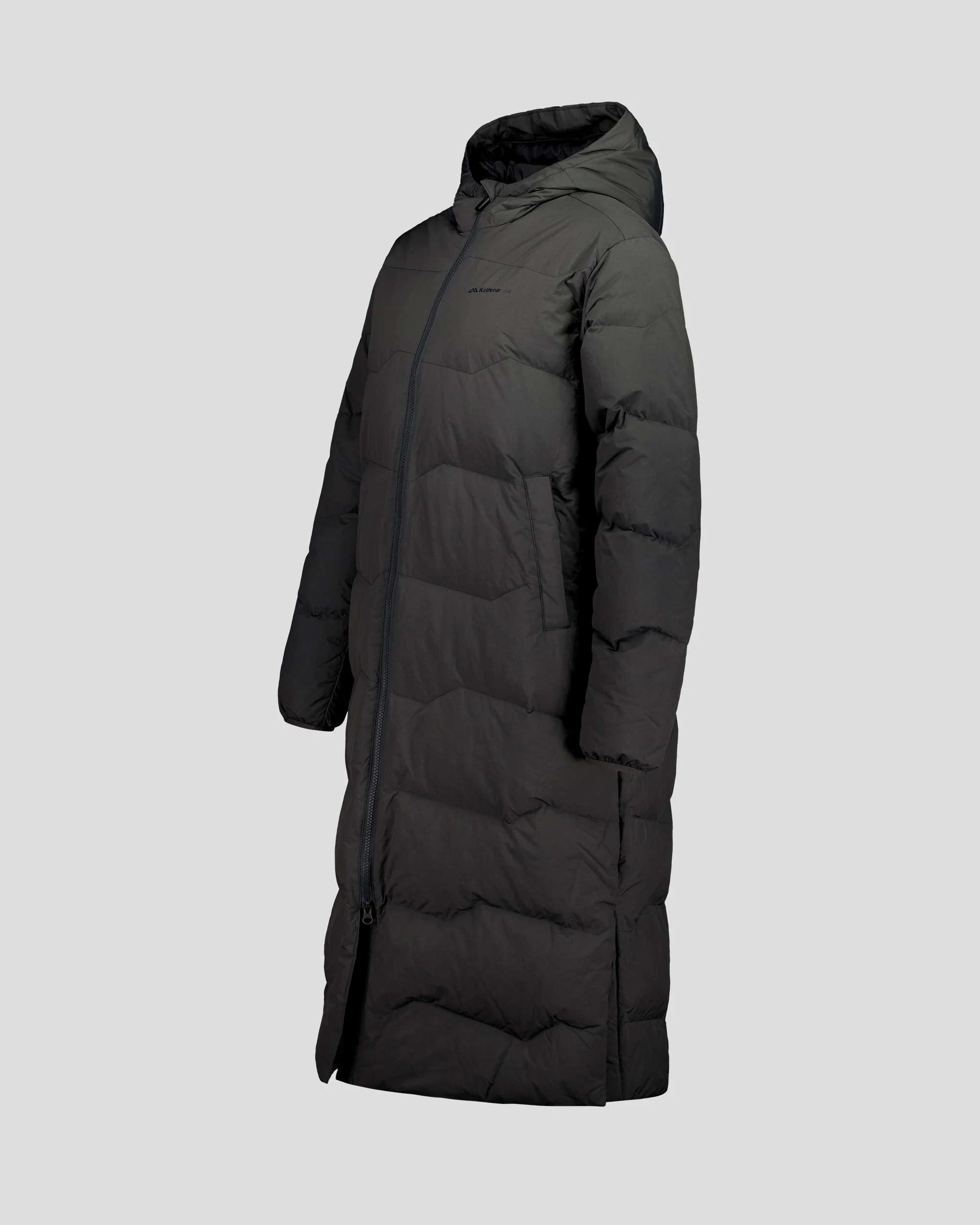 Women's Retreat Down Parka - Washed Black - Image 6