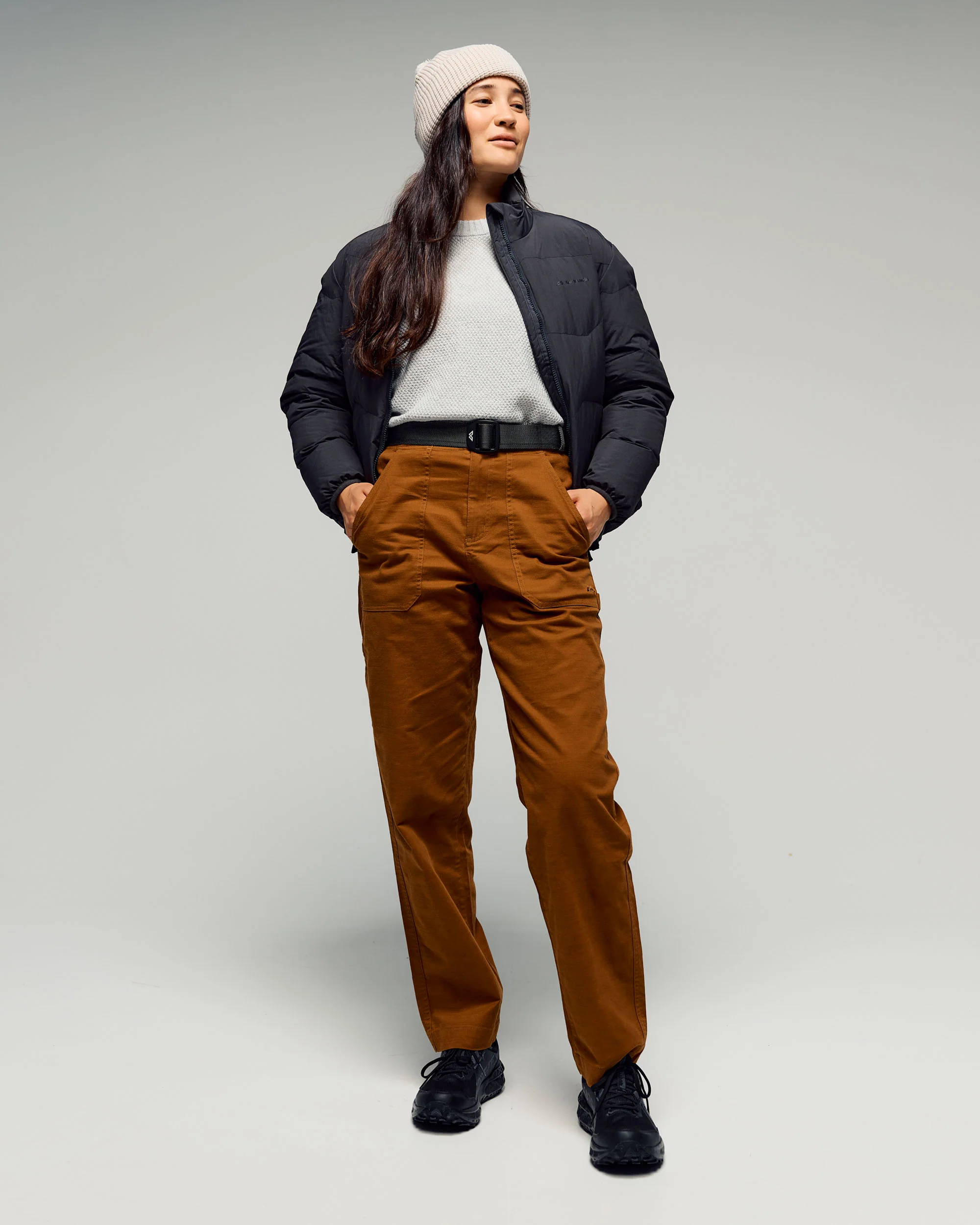 Women's Retreat Merino Blend Crew Pullover -  Super Moon - Image 3