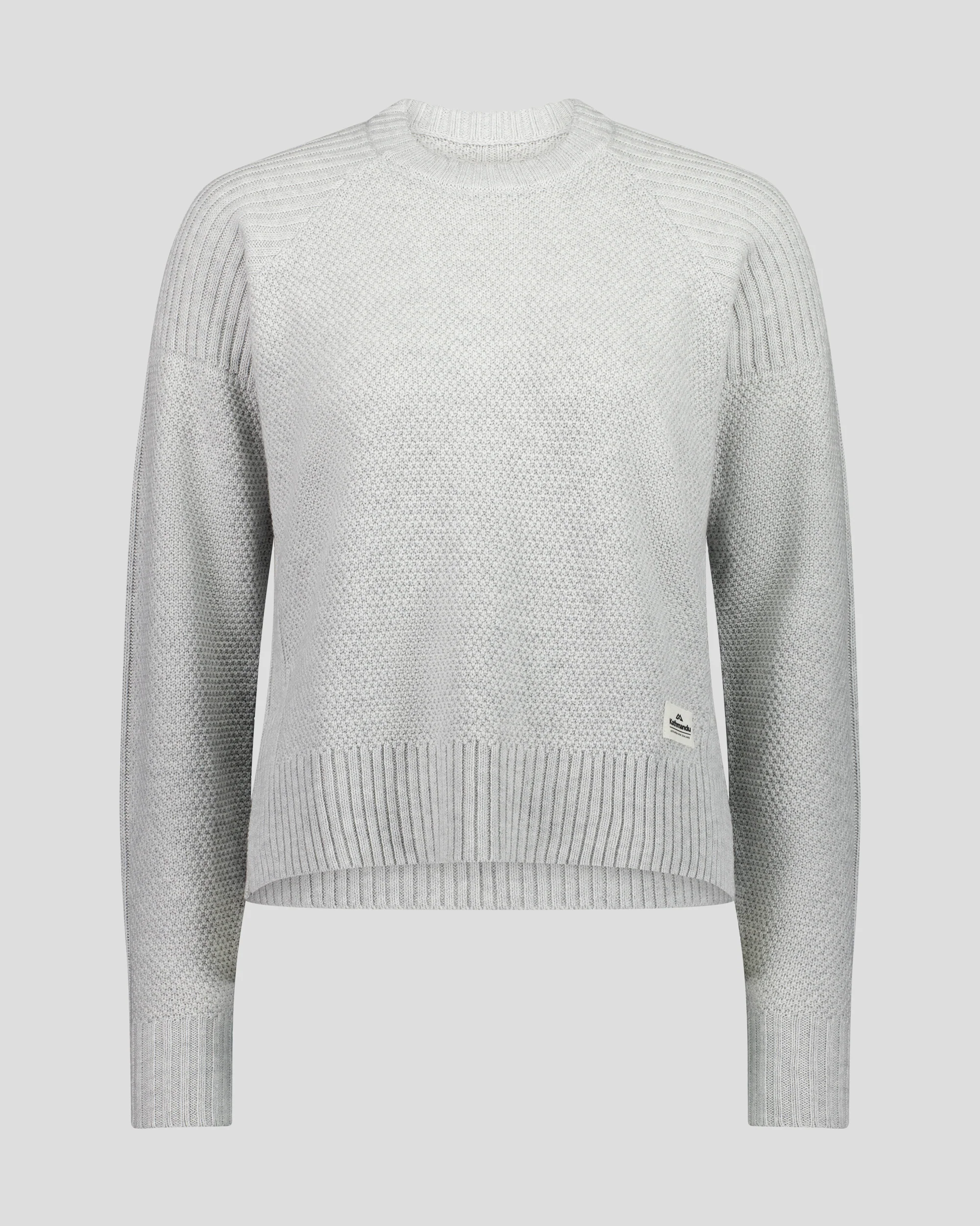 Women's Retreat Merino Blend Crew Pullover -  Super Moon - Image 4