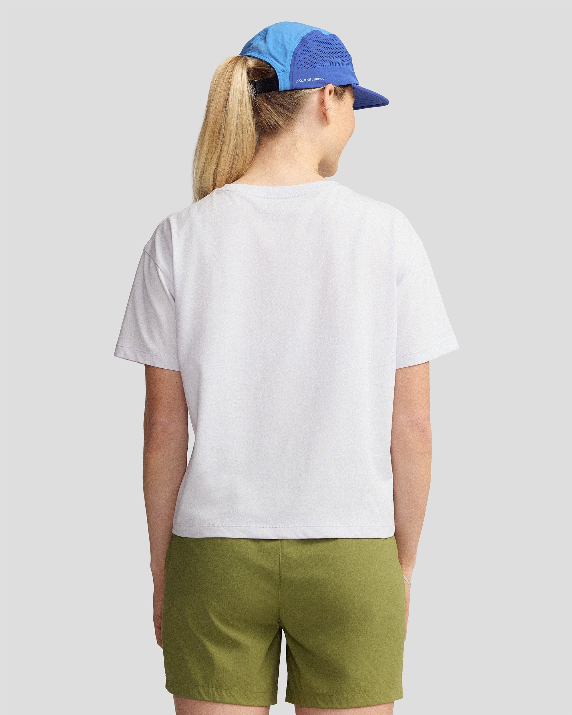 Women's Retro Badge Organic Cotton T-Shirt - Bright Lilac - Image 3
